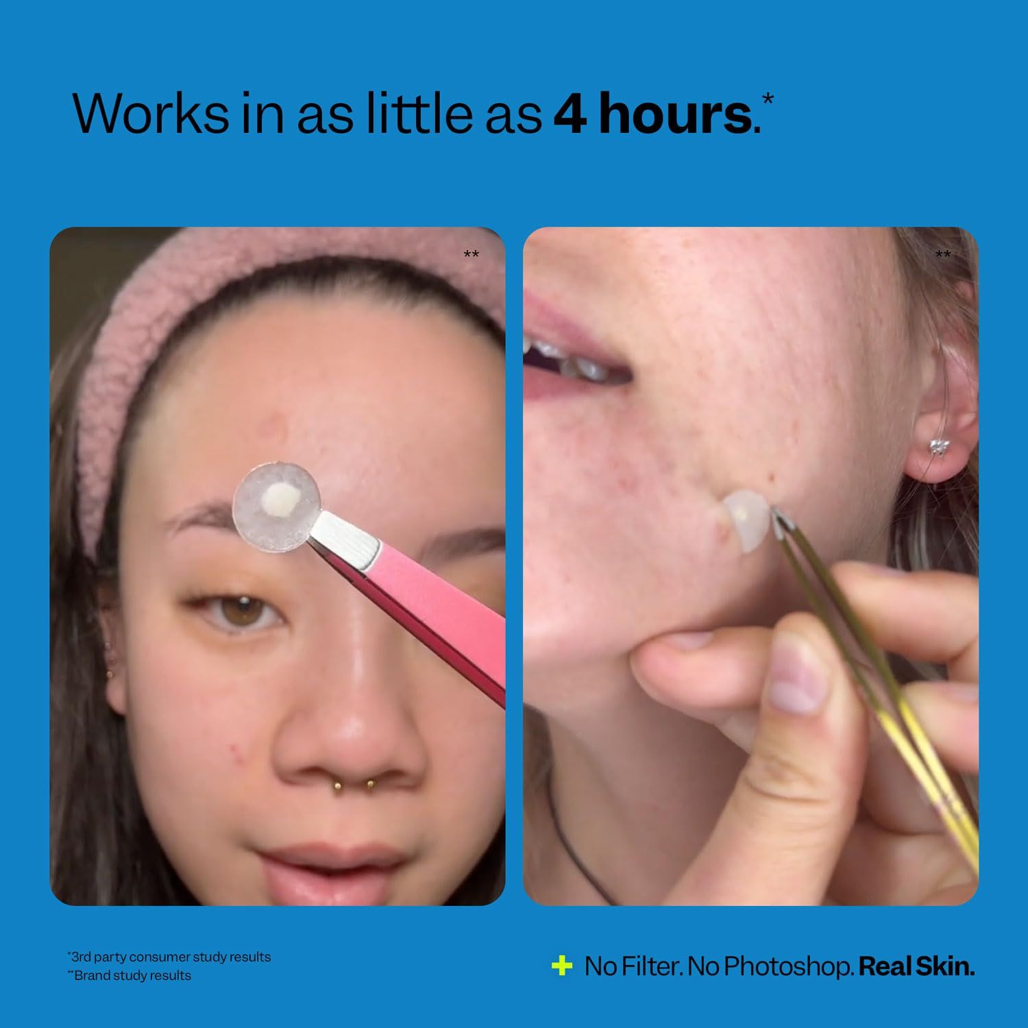 Demonstrates how to apply the skincare product using the applicator tool, showing proper technique on different facial areas to help shoppers understand ease of use. Highlights the speed of…