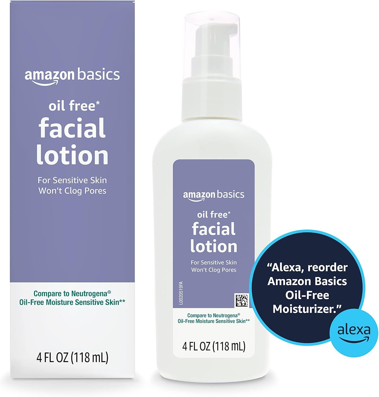 Communicates that this Amazon Basics product is comparable to the branded Neutrogena product, positioning it as a cost-effective alternative while maintaining quality. Highlights the Amazon Basics…