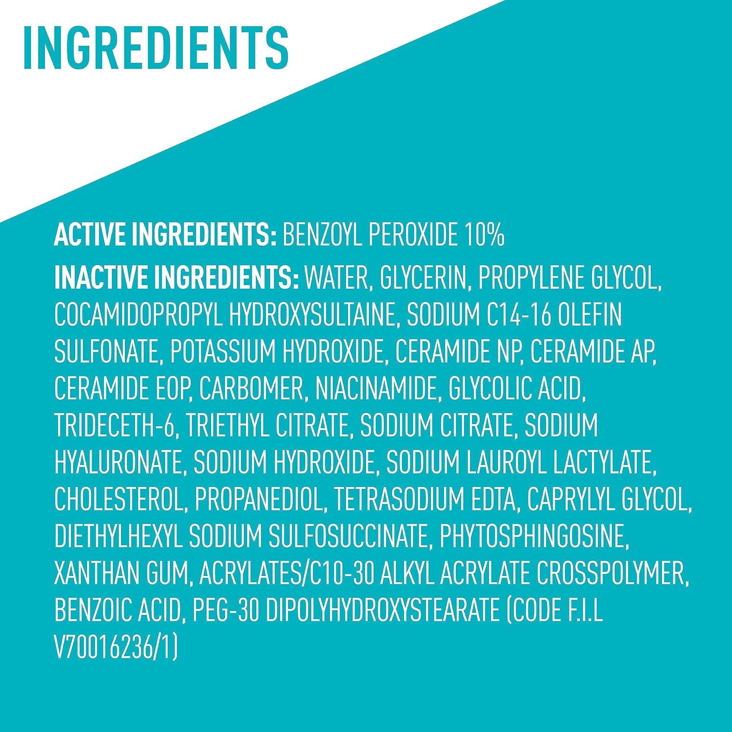Provides transparency about the product's formulation by listing both active and inactive ingredients, helping shoppers understand what's in the product and reassuring them about its composition.