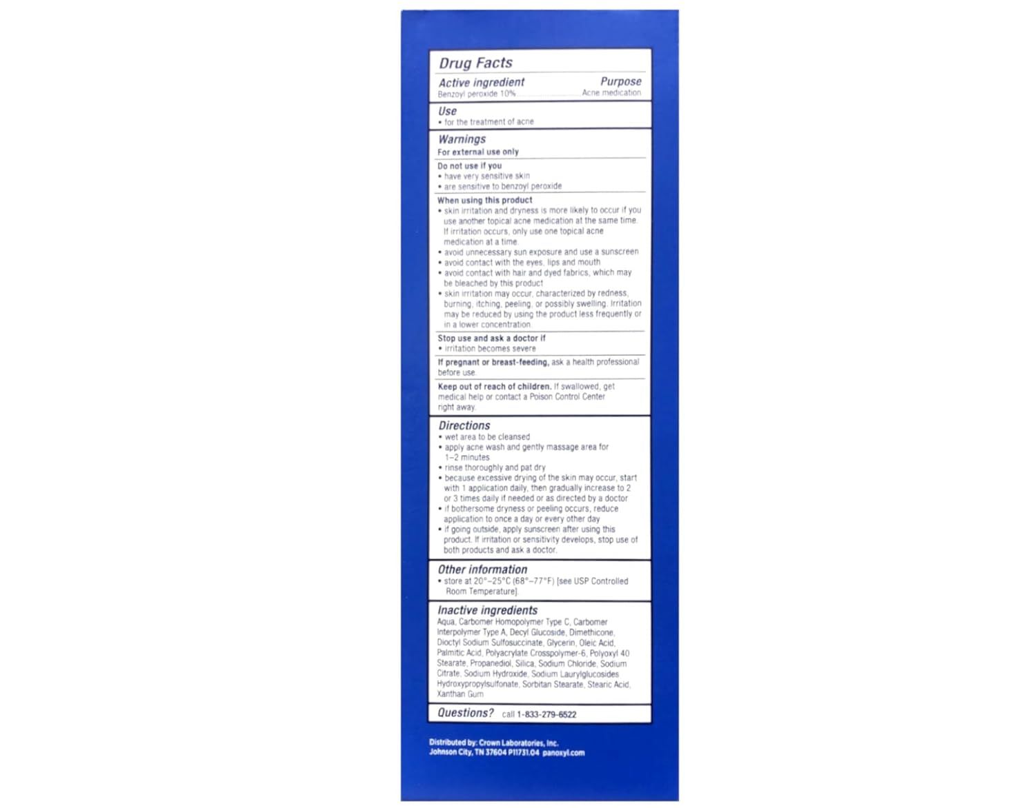 Provides detailed step-by-step directions on how to properly apply and use the acne treatment product, including frequency, application method, and safety precautions to ensure effective and safe…