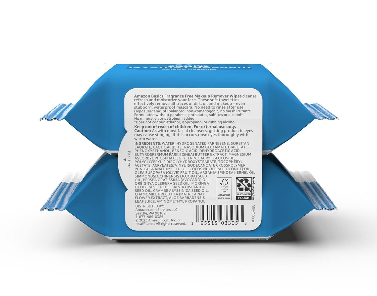 Shows the back of the product packaging with detailed product information, ingredients, certifications, and usage instructions for shoppers who want to read the full product details.