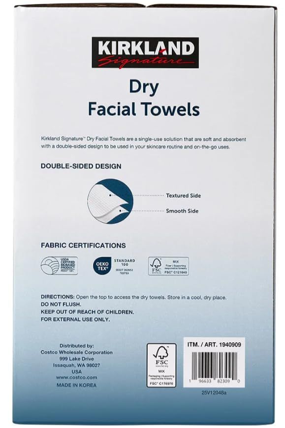 Communicates multiple product benefits including the dual-texture design, safety certifications, and convenience of single-use towels to reassure shoppers of quality and functionality.