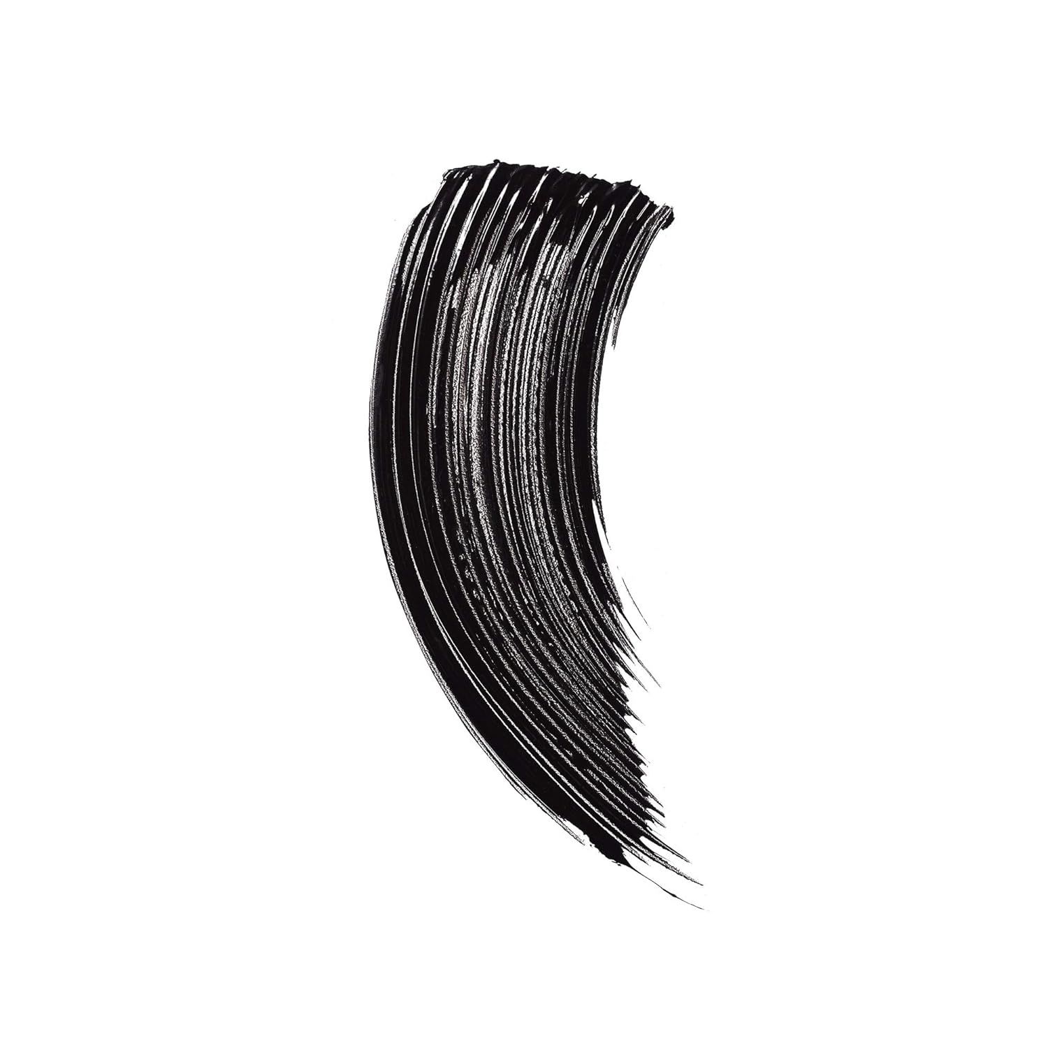 Shows the actual mascara texture and color payoff to help shoppers visualize the product result on lashes.