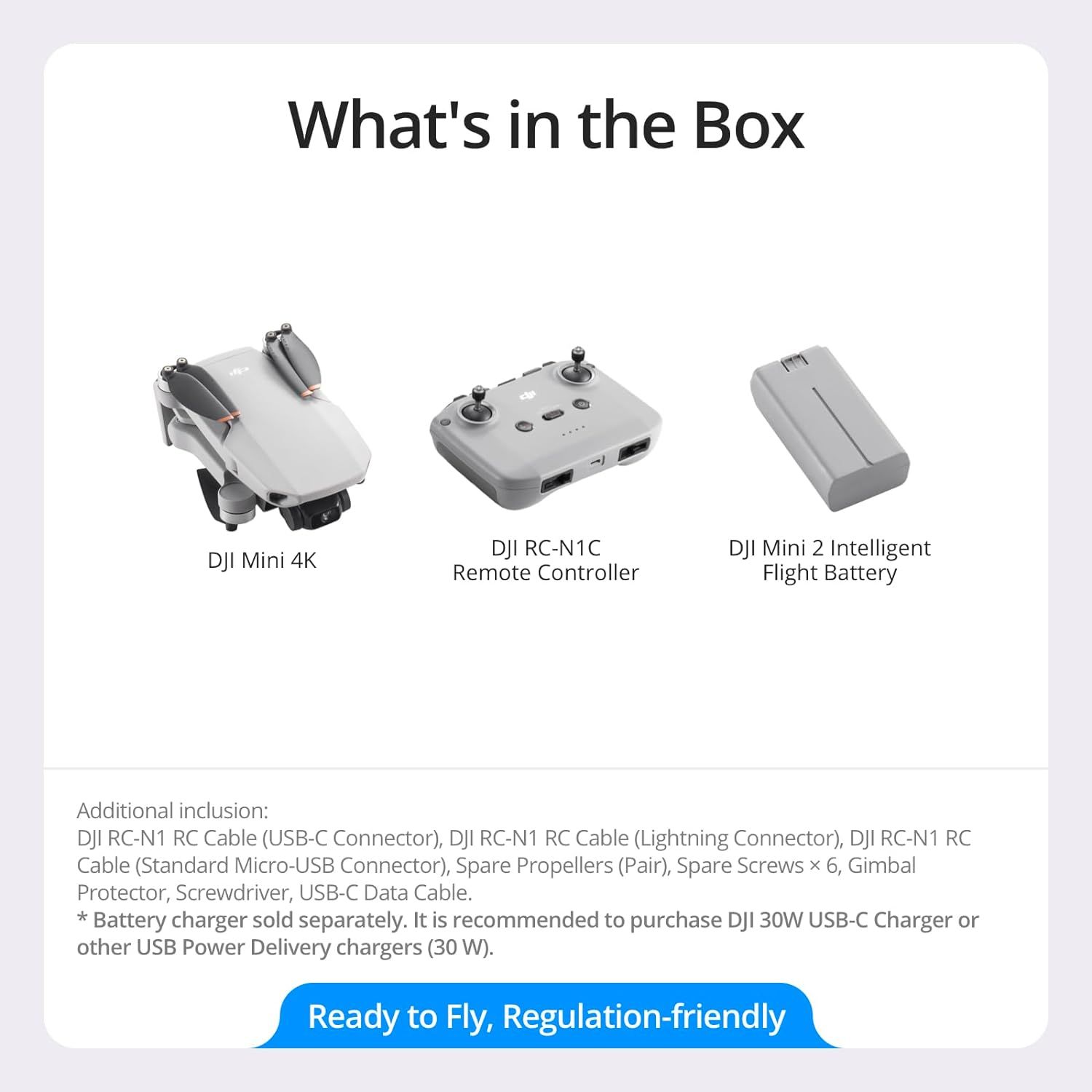 Shows the customer everything included in the box to set clear expectations about what they will receive with their purchase and demonstrate the completeness of the kit.