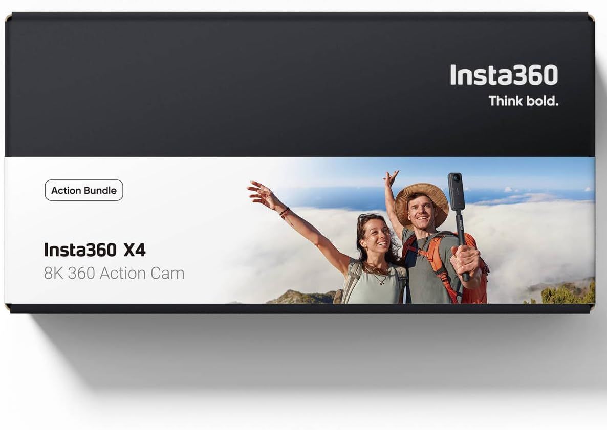 Insta360 X4 8K 360 Action Camera Action Bundle: Infographics