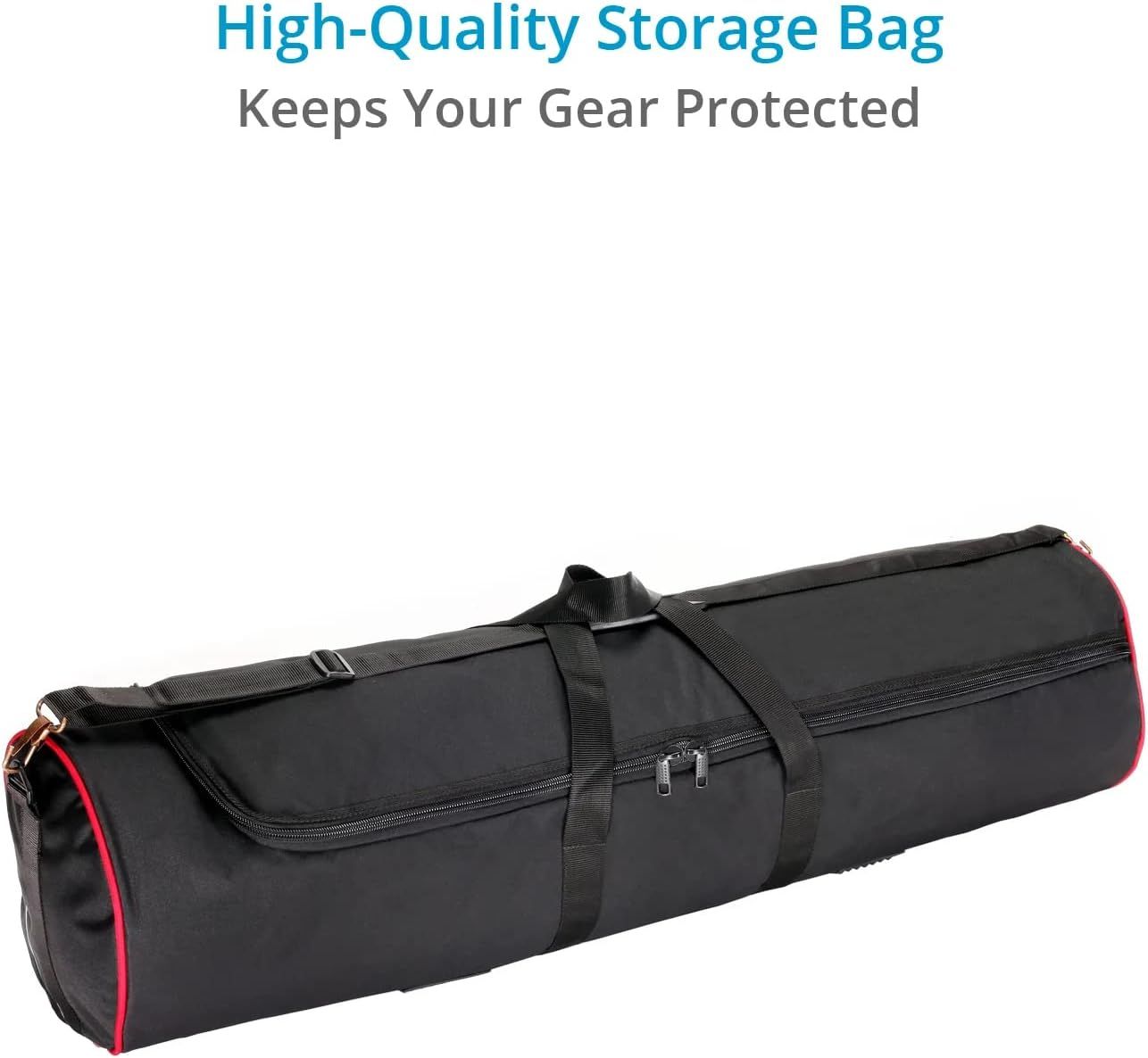 Communicates that the storage bag is high-quality and designed to protect gear, reassuring shoppers about the product's protective capabilities.