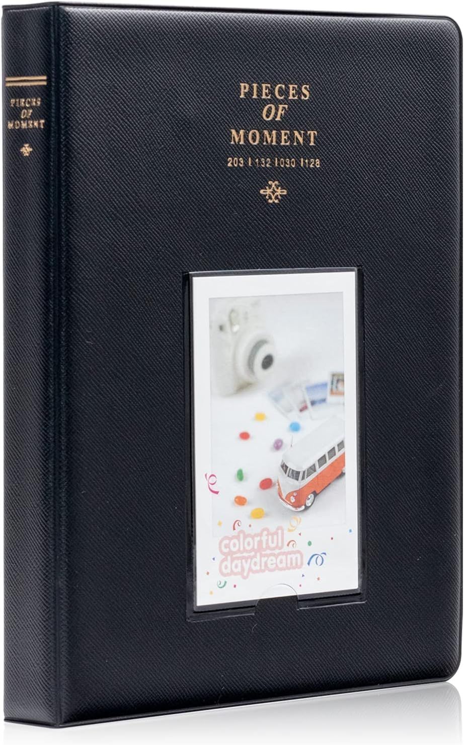 Shows the photo album product in a clean, catalog-style presentation to give shoppers a clear view of the physical product design and its front display window feature.