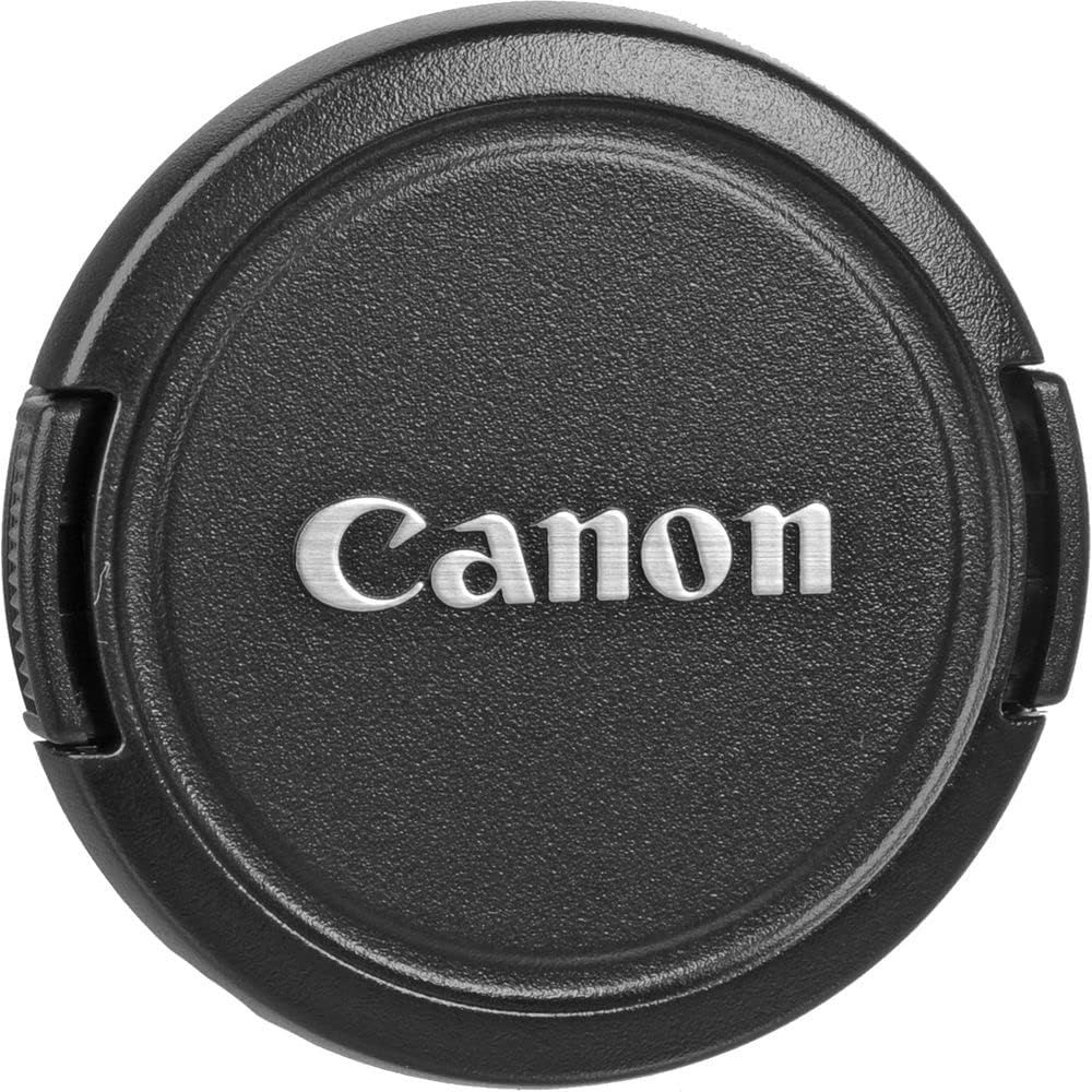 Provides a clean, catalog-style view of the Canon lens cap on a white background, allowing shoppers to see the product clearly without distractions.