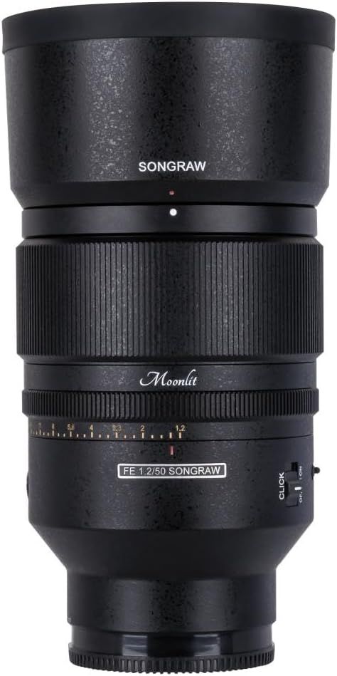 Provides a clean, catalog-style view of the camera lens product on a white background with no text or design elements, allowing shoppers to see the product clearly.
