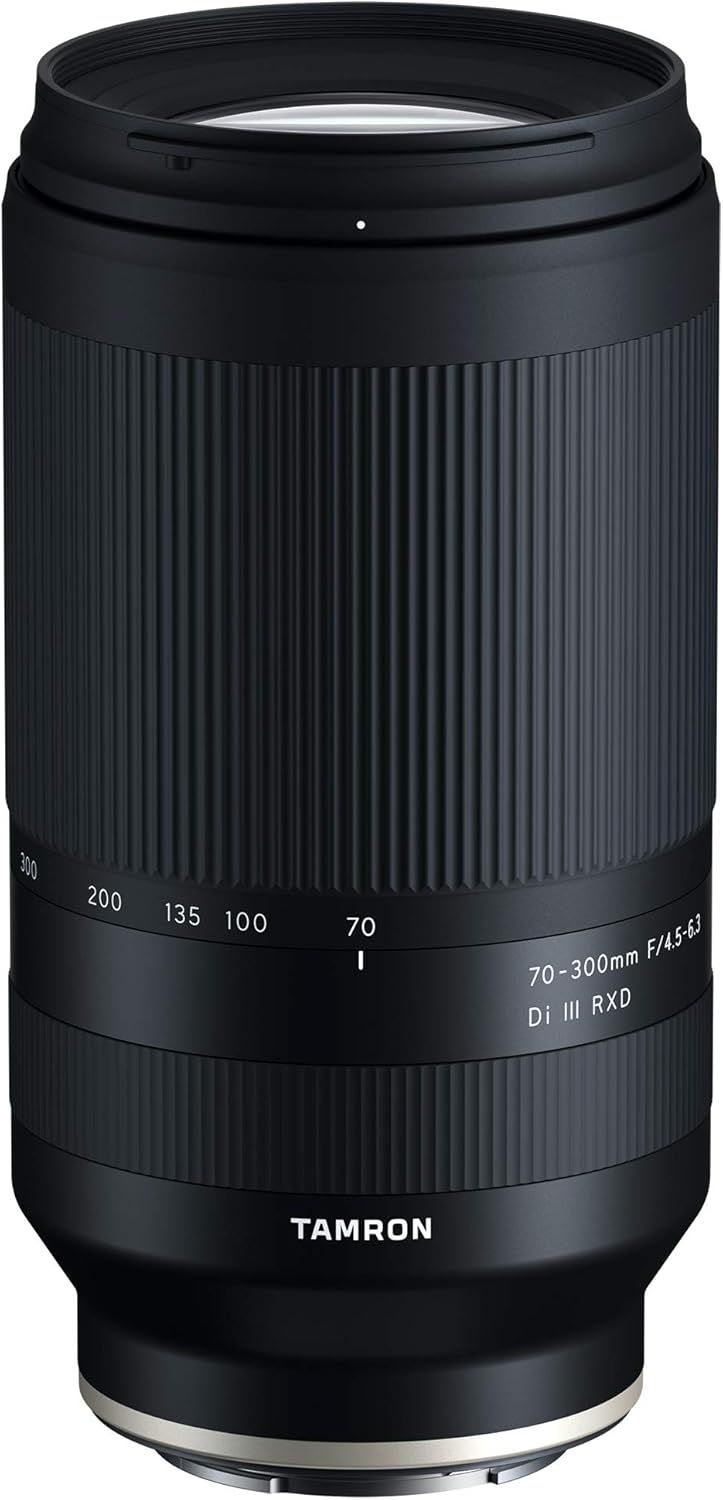Provides a clean, catalog-style view of the camera lens on a white background, allowing shoppers to see the product's physical appearance and design details without distractions.