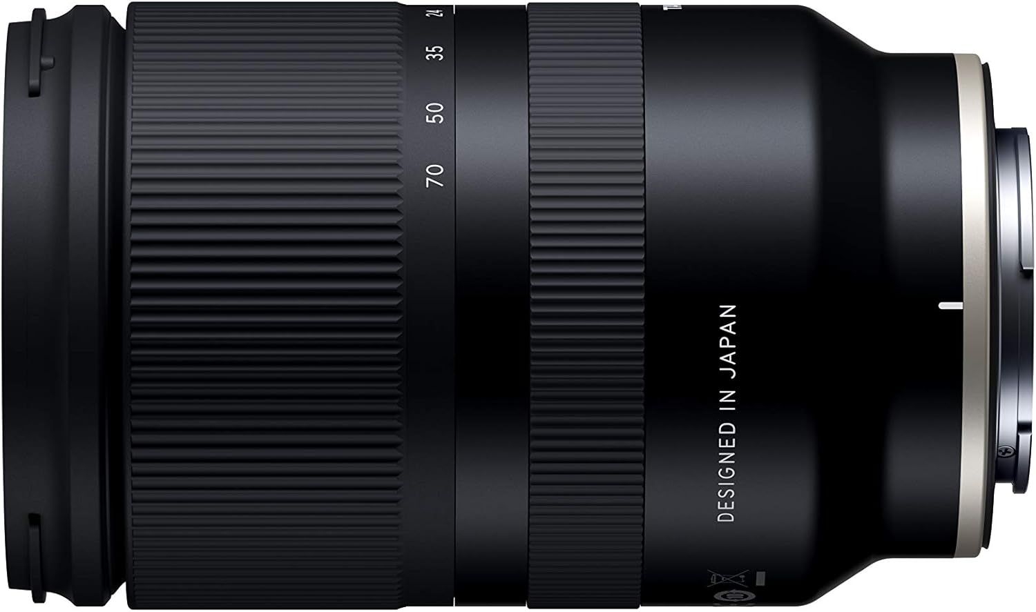 Provides a clean, catalog-style view of the camera lens on a white background to show the product's physical appearance and design without distractions.