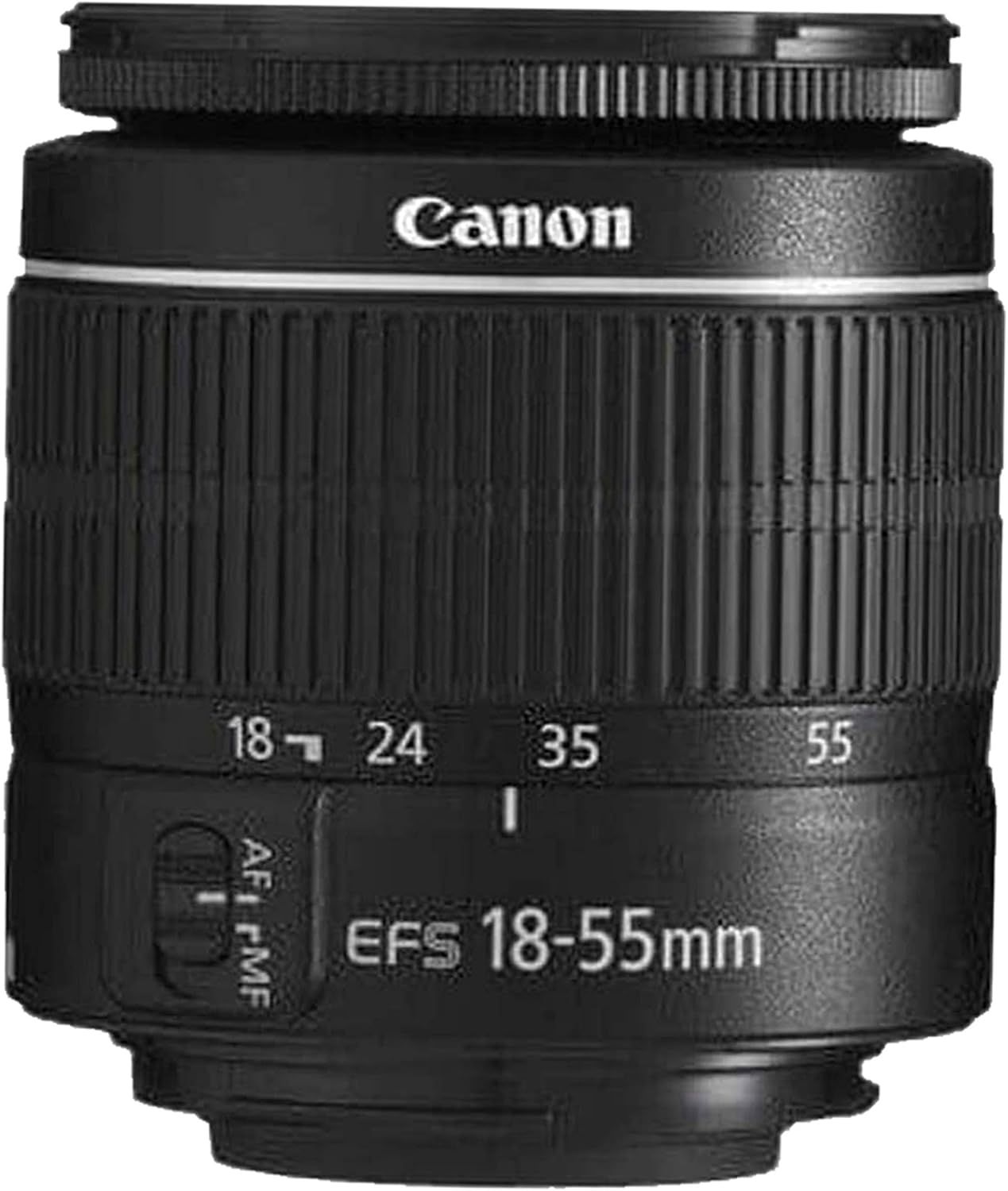 Provides a clean, catalog-style view of the Canon camera lens on a white background, allowing shoppers to see the product clearly without distractions.