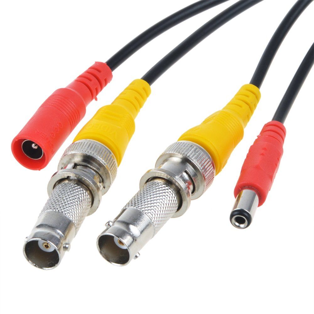 Provides a clean, catalog-style view of the cable product with its connectors on a white background, allowing shoppers to see the physical product clearly without distractions.