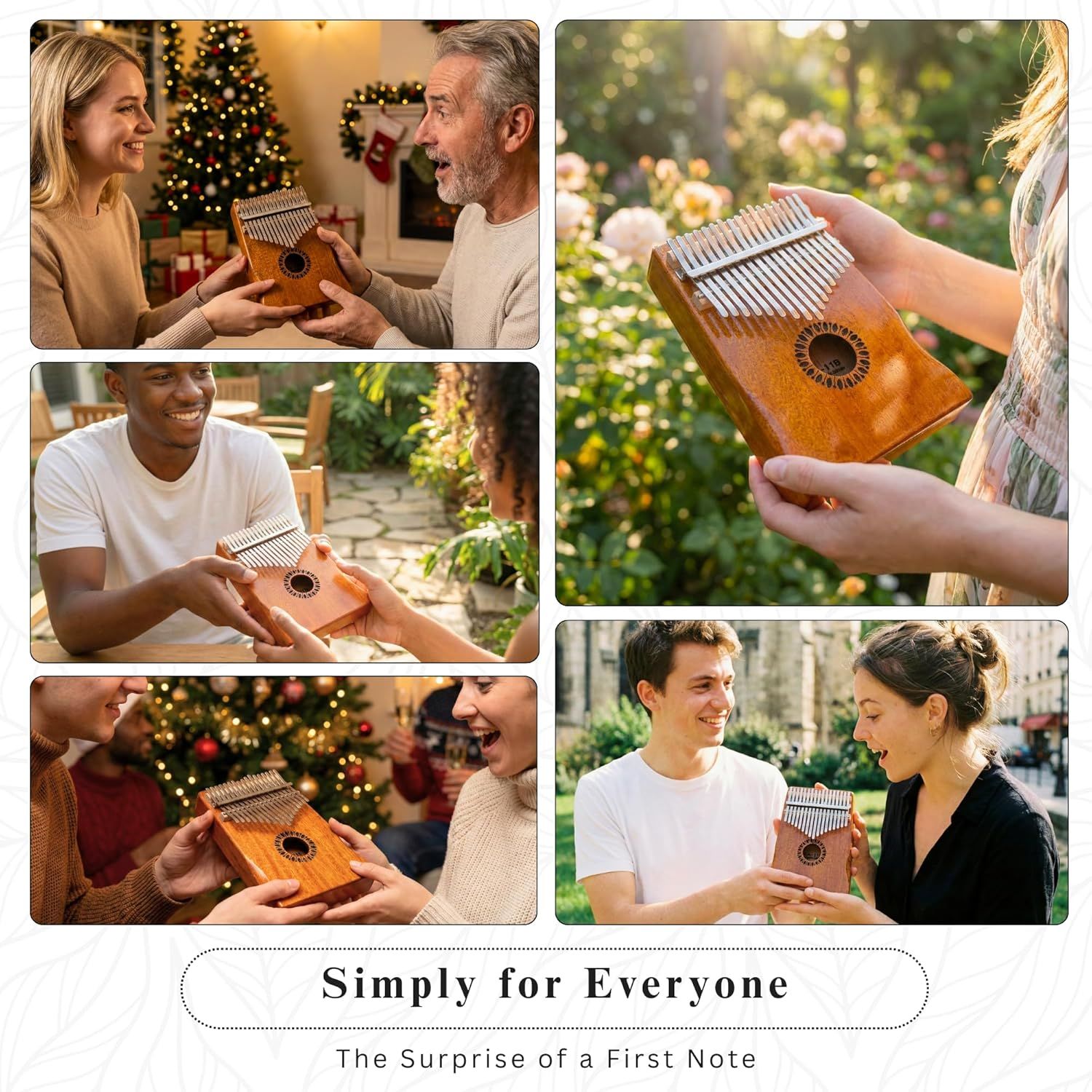 Positions the product as a perfect gift for everyone across multiple occasions and seasons, emphasizing its universal appeal and suitability for gifting. Demonstrates the product's versatility by…