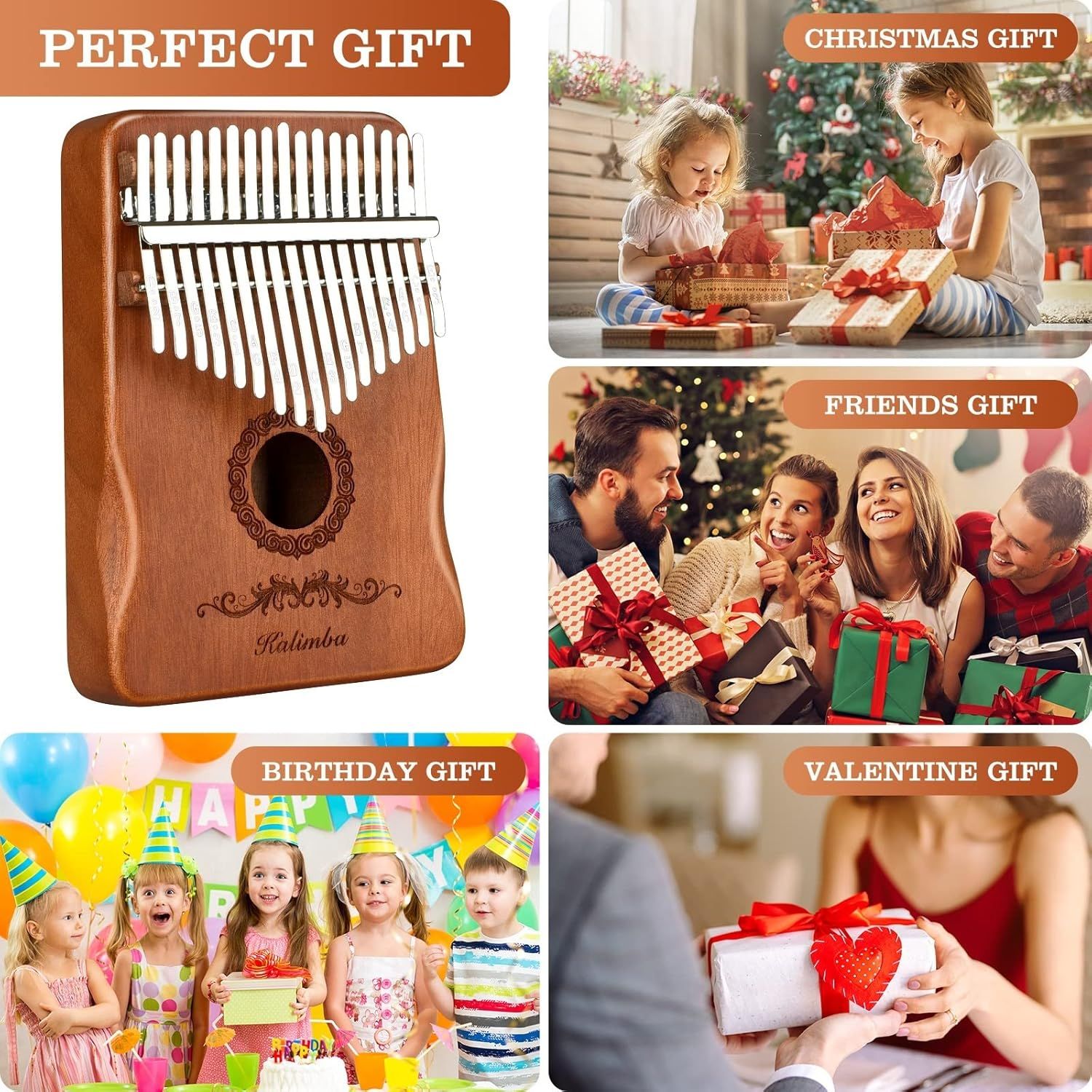 Positions the product as an ideal gift for various occasions including Christmas, birthdays, and Valentine's Day, emphasizing its versatility as a thoughtful present for friends and family.