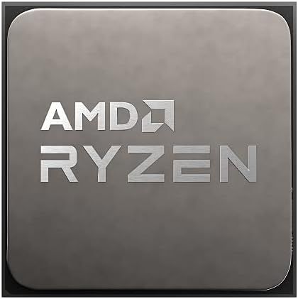 Communicates the brand identity and processor line to establish trust and recognition with shoppers familiar with AMD Ryzen products.