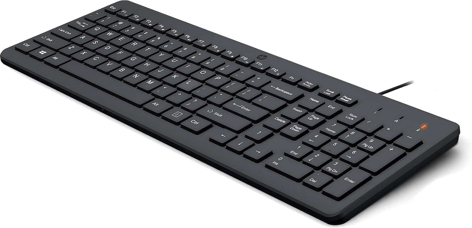Provides a clean, catalog-style view of the keyboard product on a white background to show its design, layout, and physical appearance without distractions.