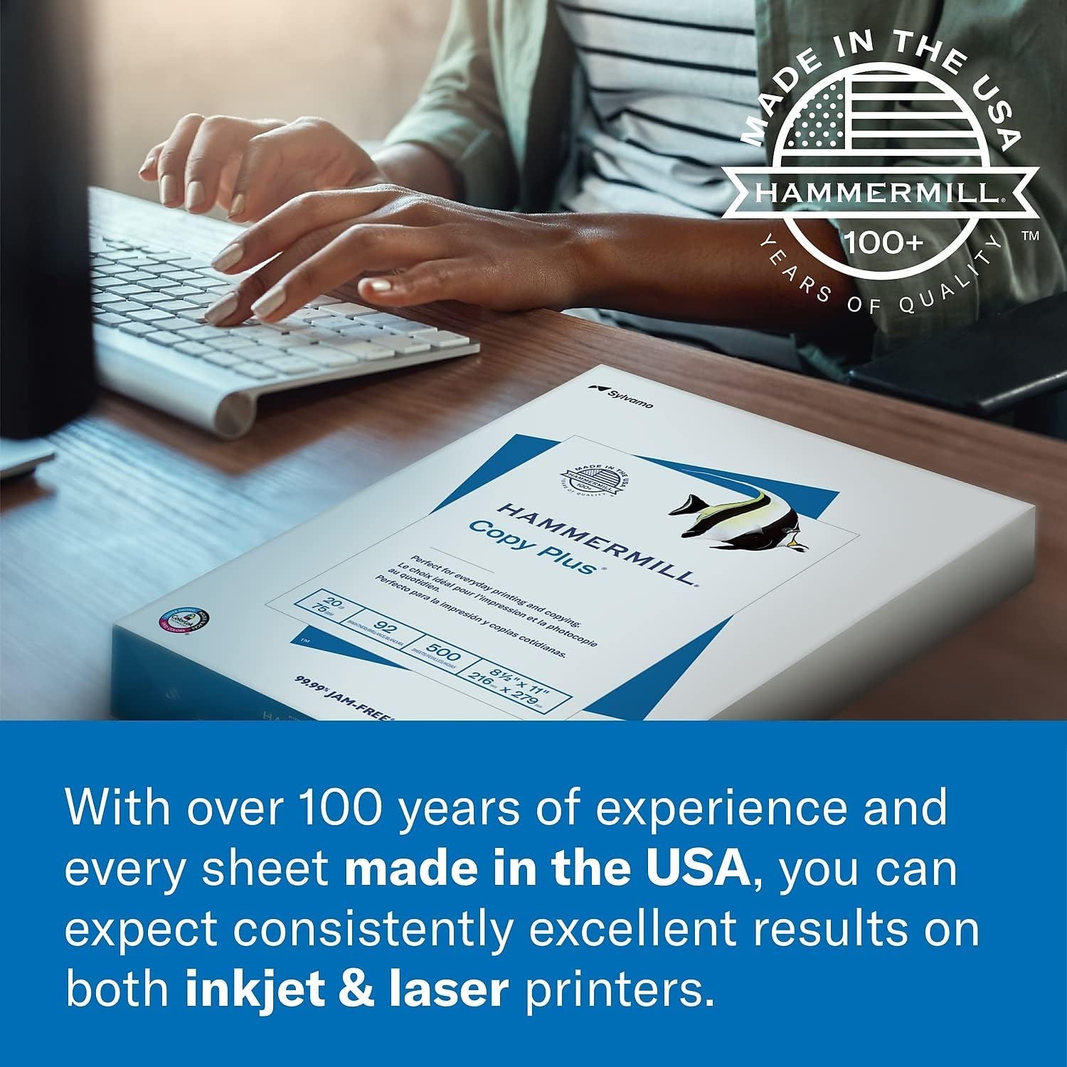 Communicates the brand's heritage, American manufacturing origin, and long-standing reputation for quality to build trust and credibility with shoppers.