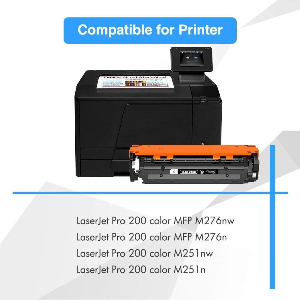 Demonstrates which specific HP LaserJet Pro printer models the toner cartridge is compatible with, helping shoppers confirm the product will work with their device.