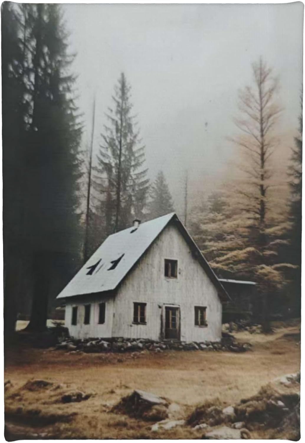 Showcases the product in a real-world outdoor environment to evoke an emotional connection and demonstrate its use in a natural, rustic setting.