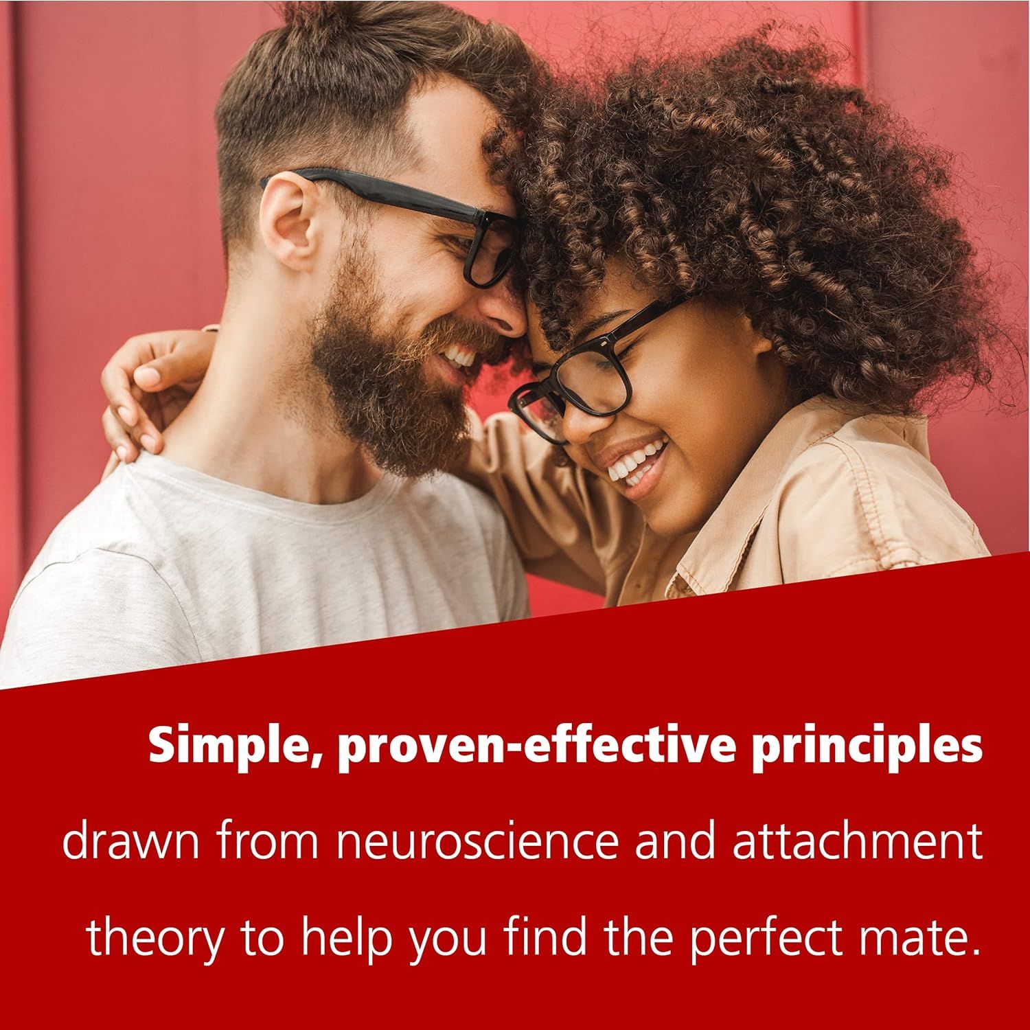 Communicates that the product uses proven, research-based methods from neuroscience and attachment theory to help users find compatible partners, building credibility and trust.