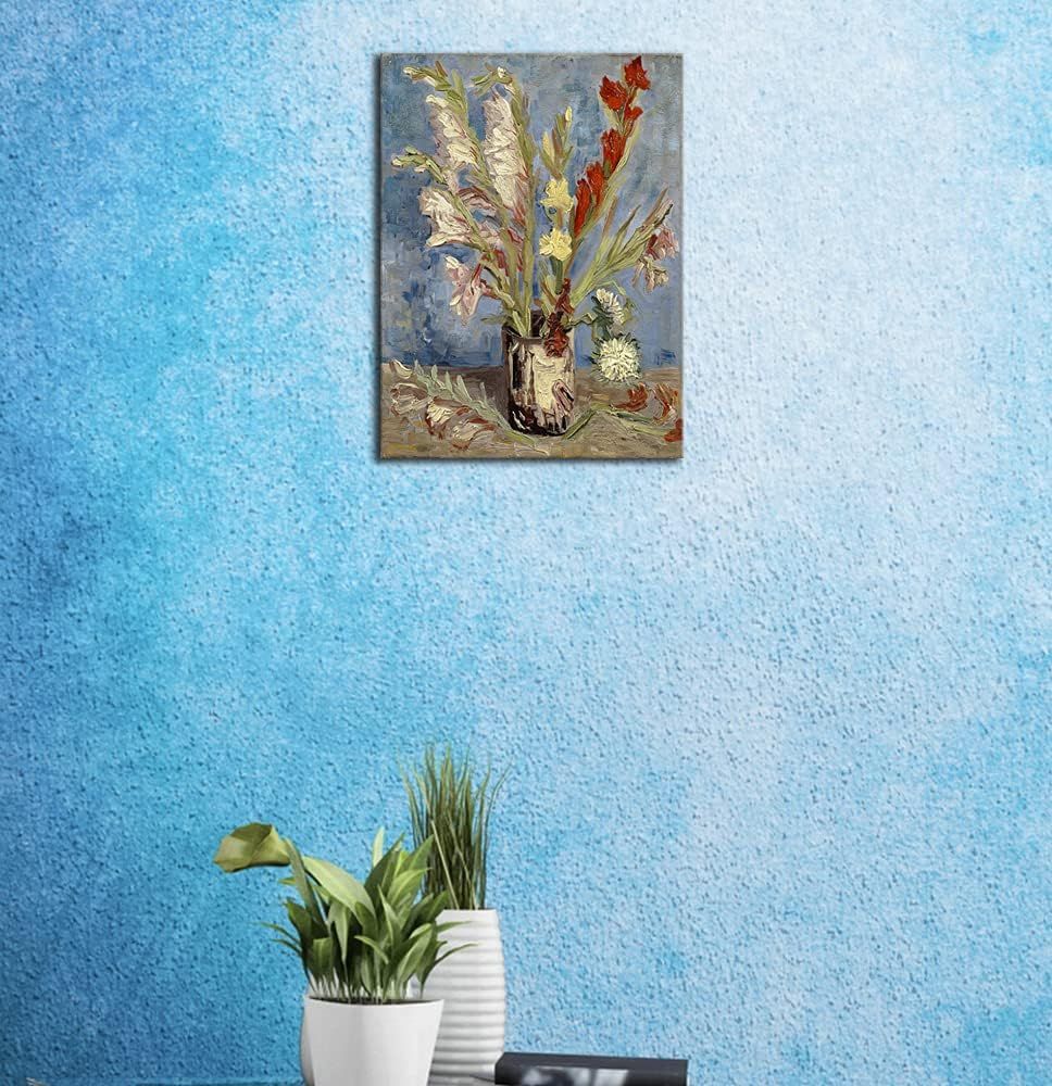 Demonstrates how the art print looks when displayed in a real home environment to help shoppers visualize the product in their own space.