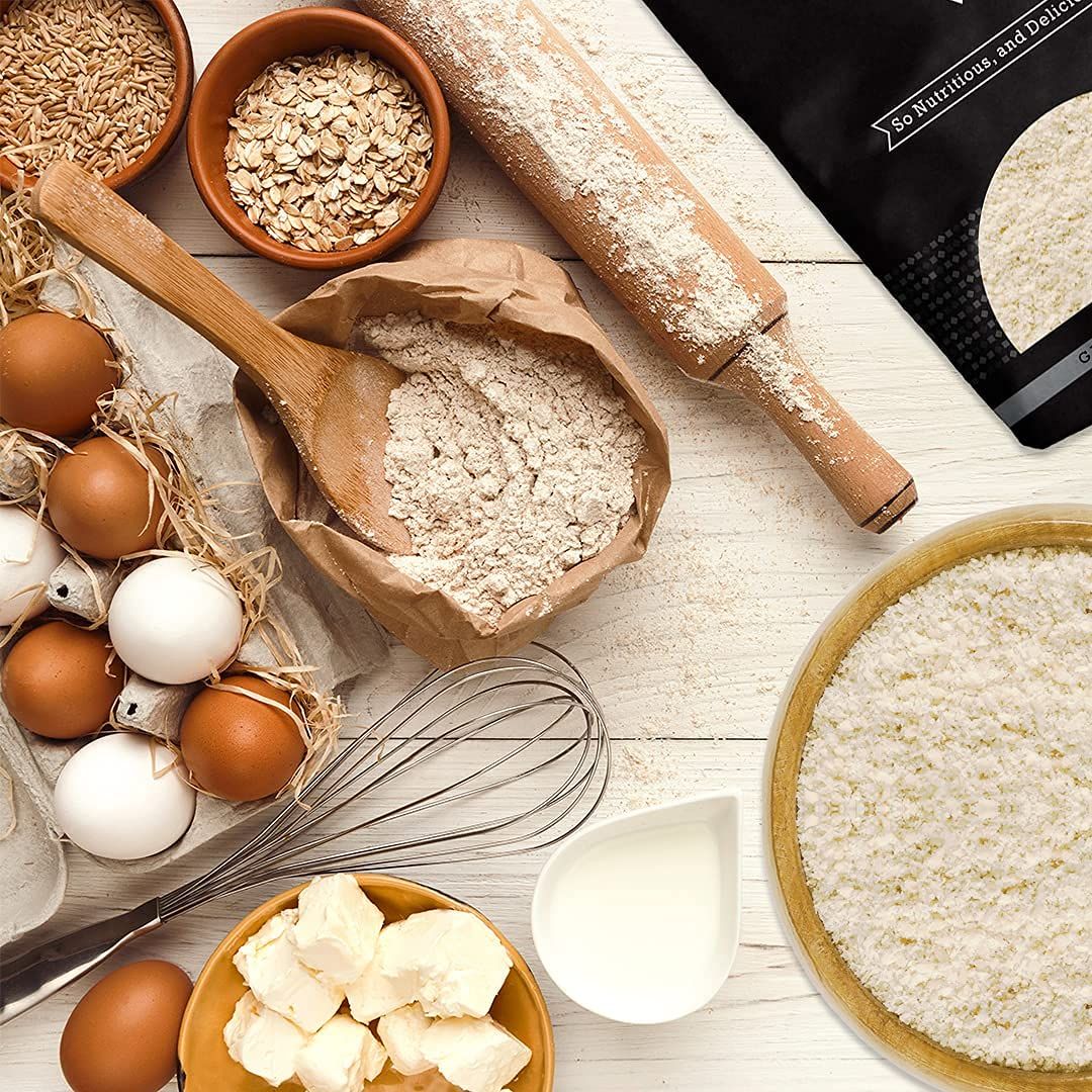 Shows all the ingredients and tools included or needed for baking, helping shoppers understand what they receive or what's required to use the product.
