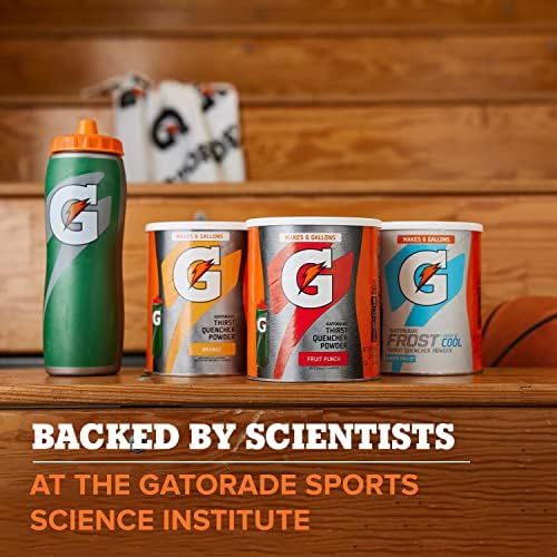 Communicates credibility and trust by highlighting that the product is backed by scientists at the Gatorade Sports Science Institute, reassuring shoppers of its scientific validation and…