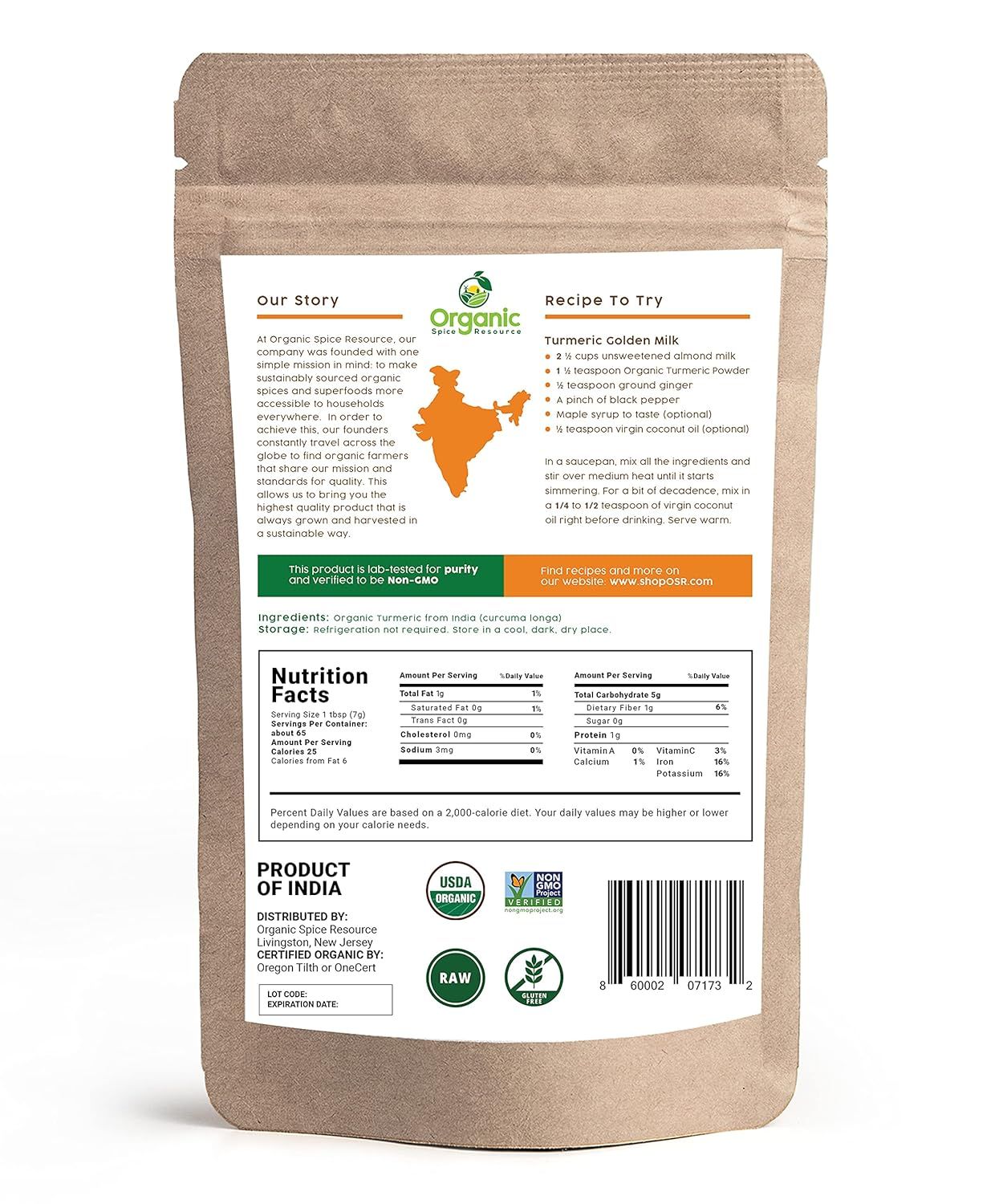 Provides a clean, catalog-style view of the product packaging to show shoppers exactly what they will receive.