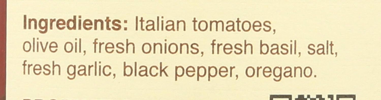 Communicates the product's ingredient composition to reassure shoppers about quality, freshness, and simplicity of ingredients.