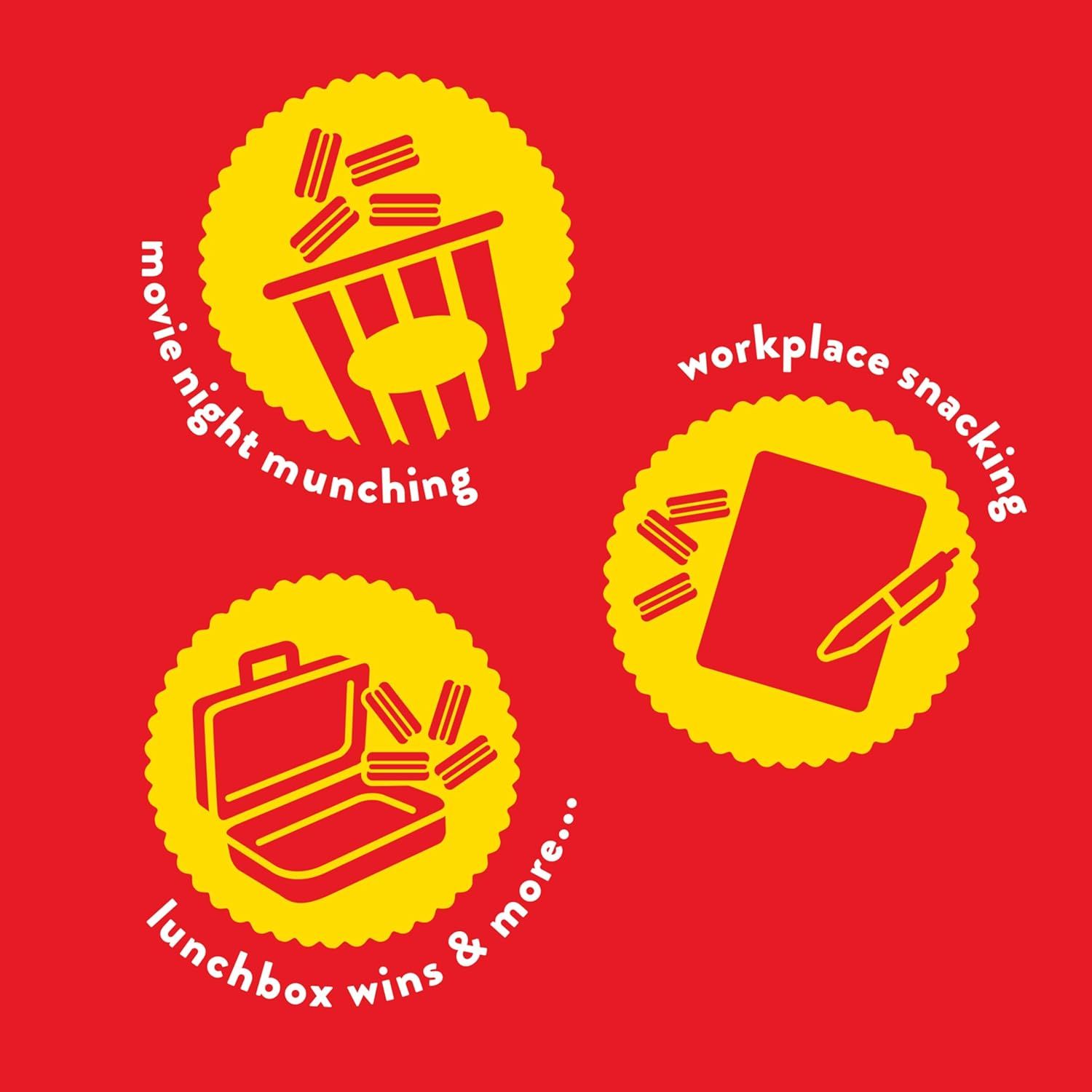 Demonstrates multiple use cases for the product across different scenarios (entertainment, work, and school/lunch) to show versatility and broad appeal.