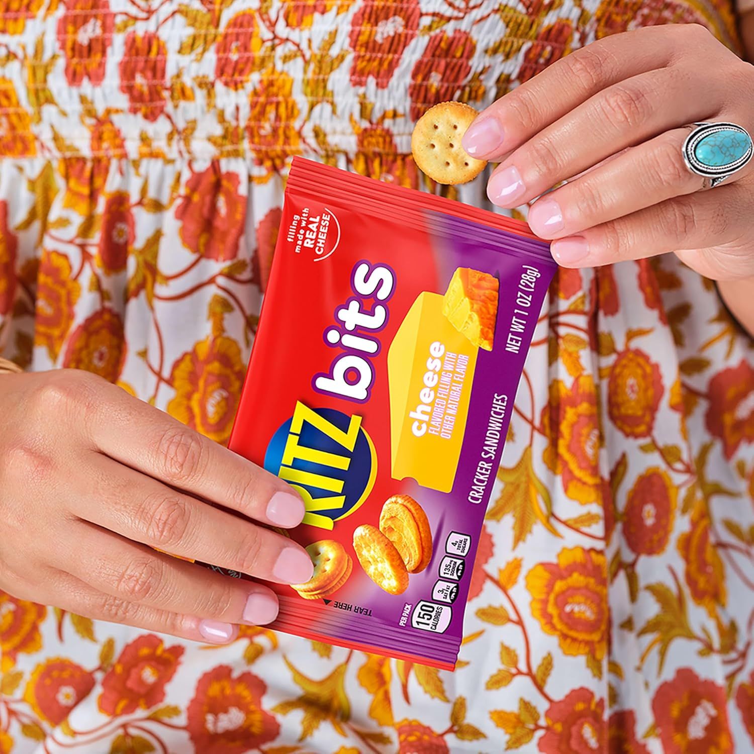 Shows the product in a natural, relatable lifestyle context to help shoppers visualize the product in everyday use and create an emotional connection.