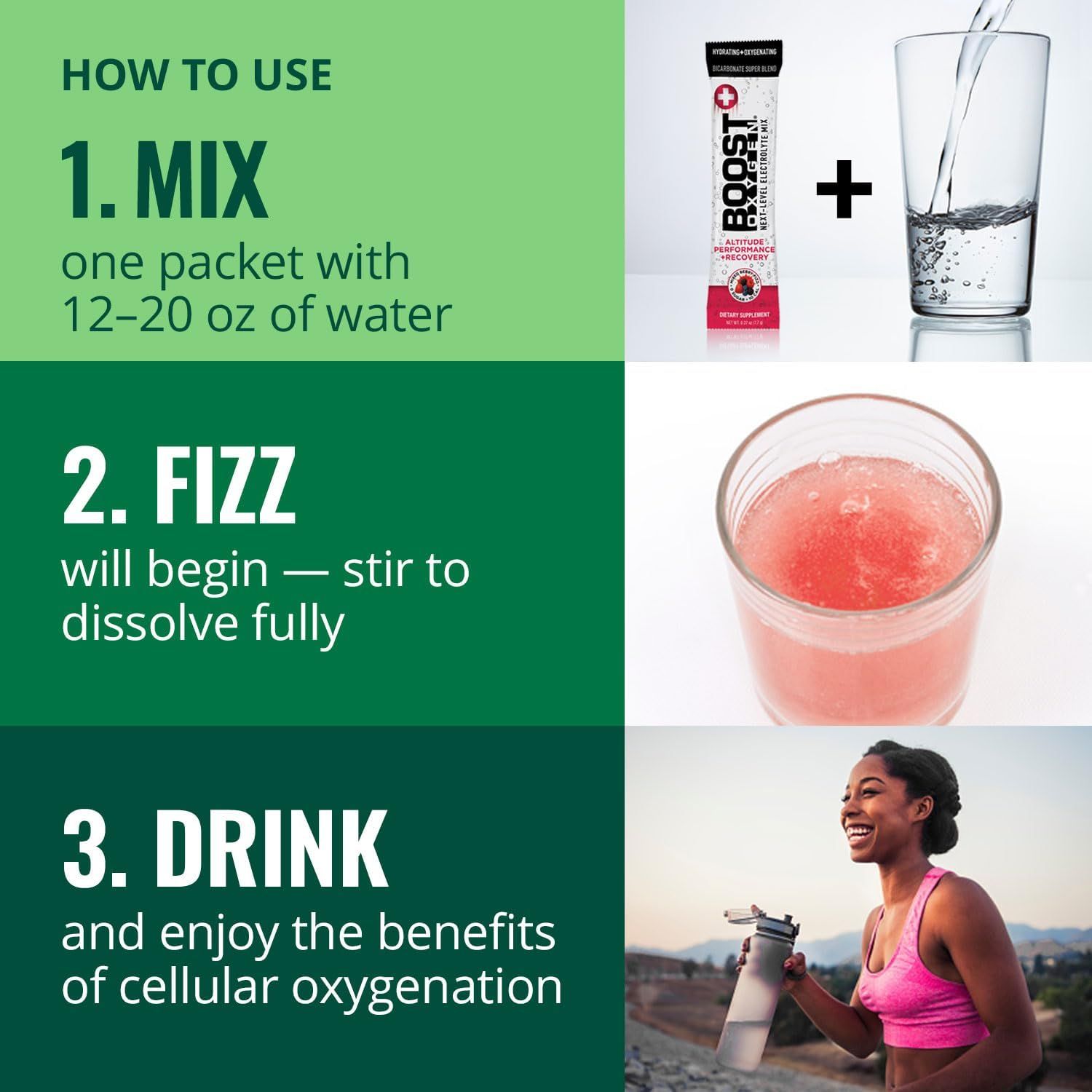 Provides clear step-by-step instructions on how to prepare and consume the product, making it easy for shoppers to understand the simple usage process.