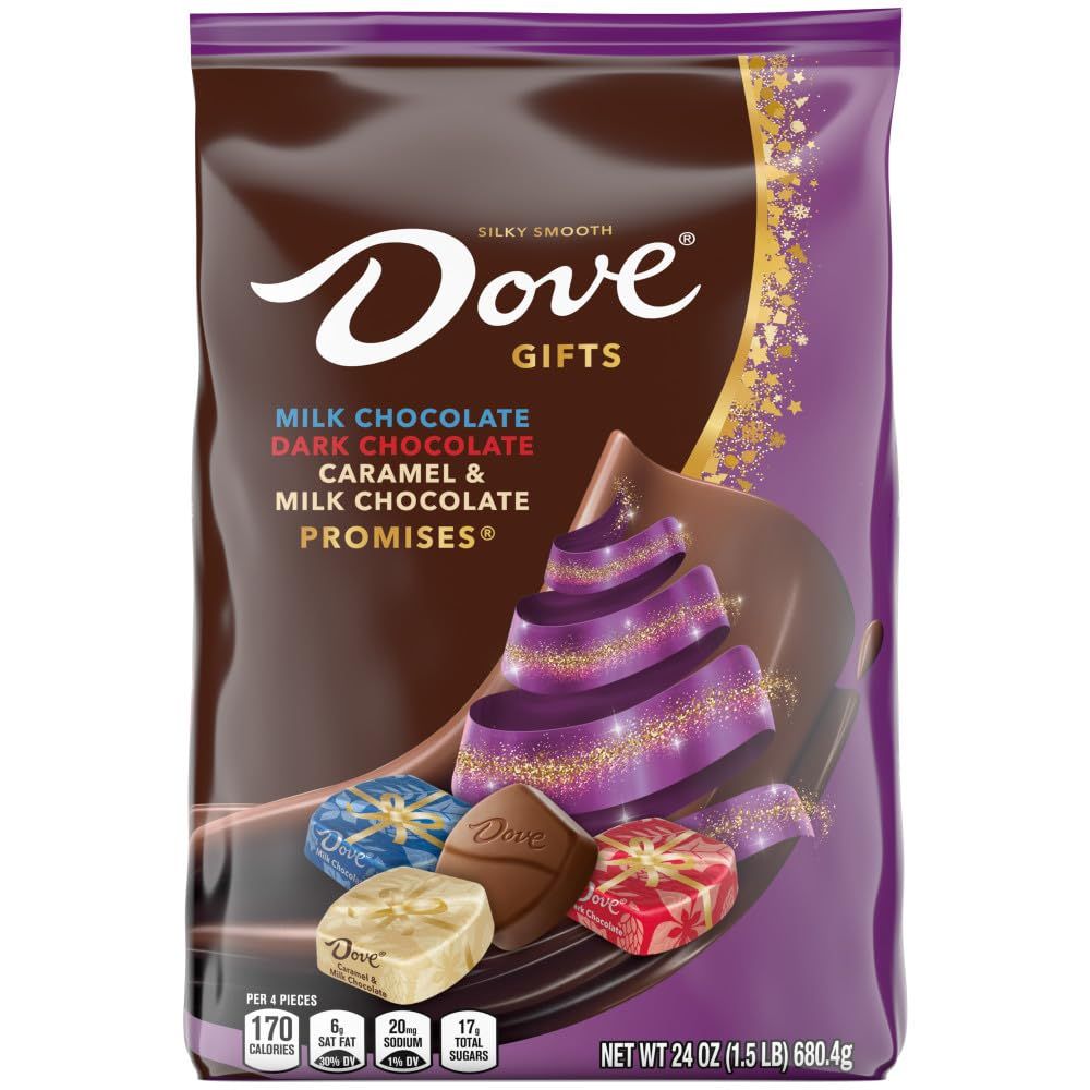 Positions the product as a gift option with festive purple and gold decorative elements and the prominent 'GIFTS' branding, appealing to shoppers looking for seasonal or special occasion presents.…
