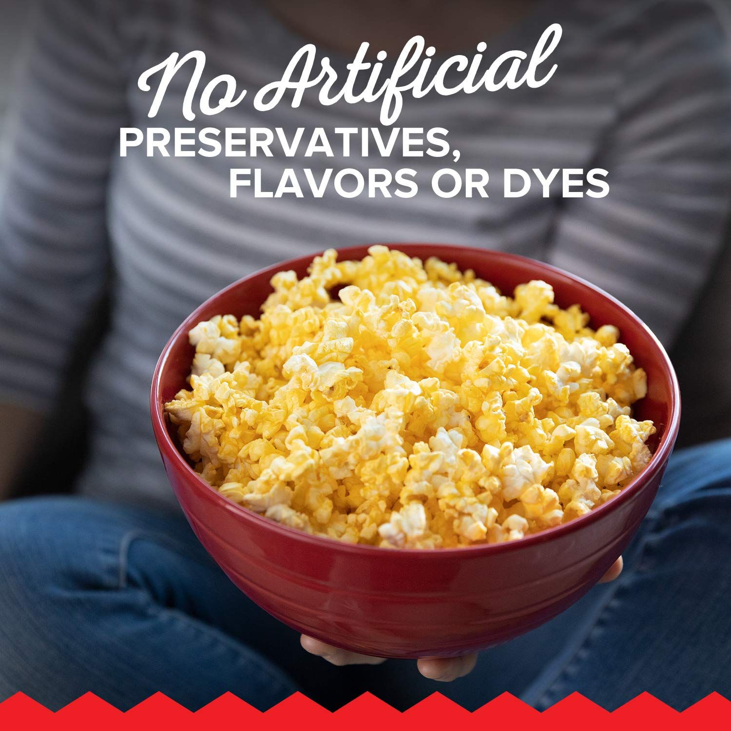 Communicates that the product is made with clean, natural ingredients to reassure health-conscious shoppers and parents.