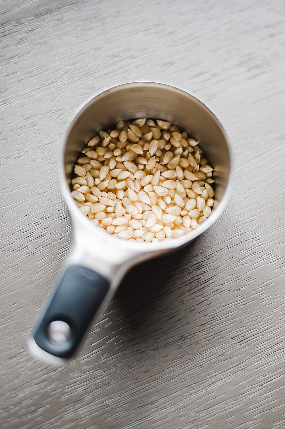 Shows the product in a natural kitchen setting to help shoppers visualize how it looks and functions in everyday use.