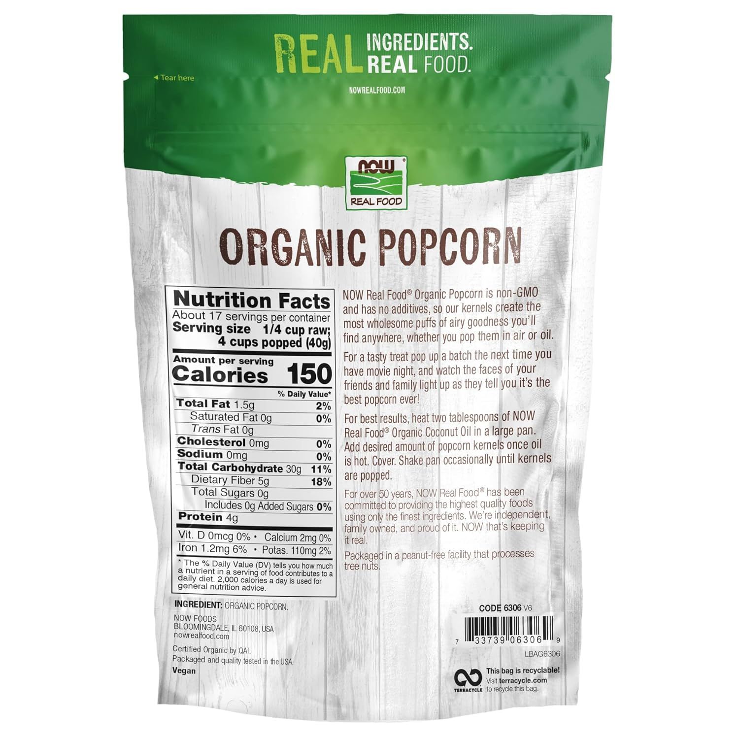 Communicates the product's organic certification, non-GMO status, vegan credentials, and eco-friendly packaging to reassure health-conscious and environmentally aware shoppers. Highlights multiple…
