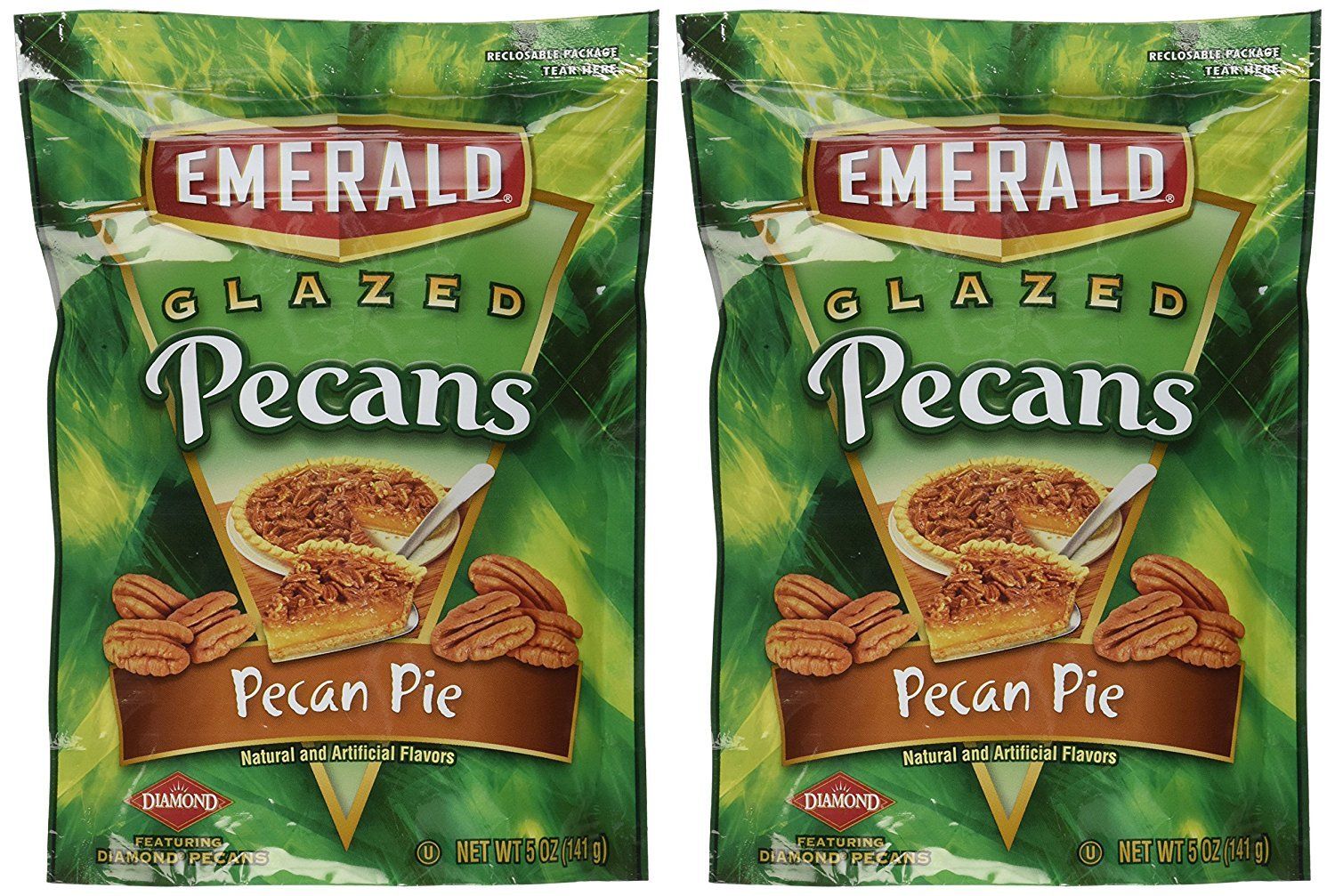 Displays the product packaging clearly to help shoppers identify the product on the shelf and understand what they will receive.
