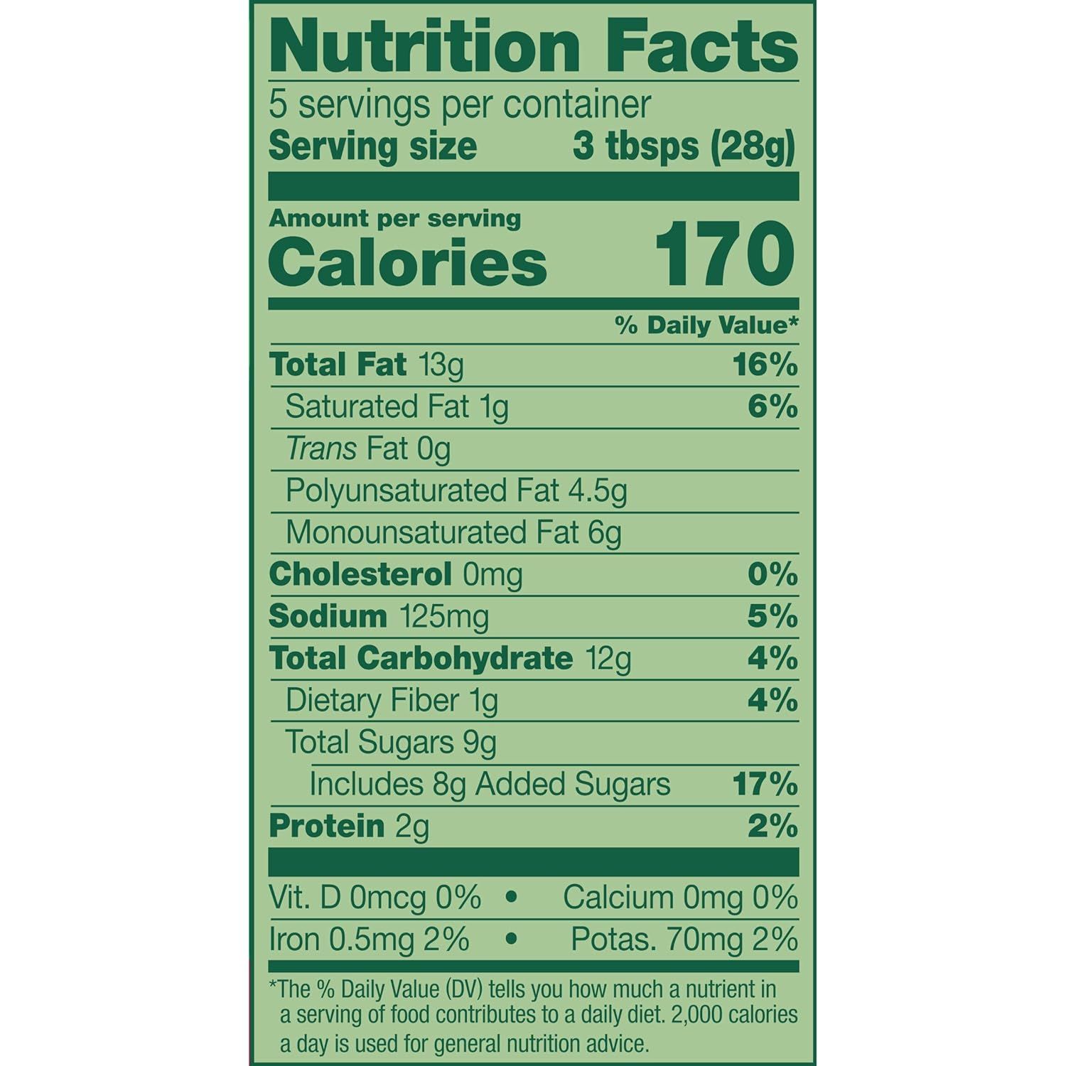 Provides detailed nutritional information to help shoppers make informed dietary decisions and understand the product's health profile.