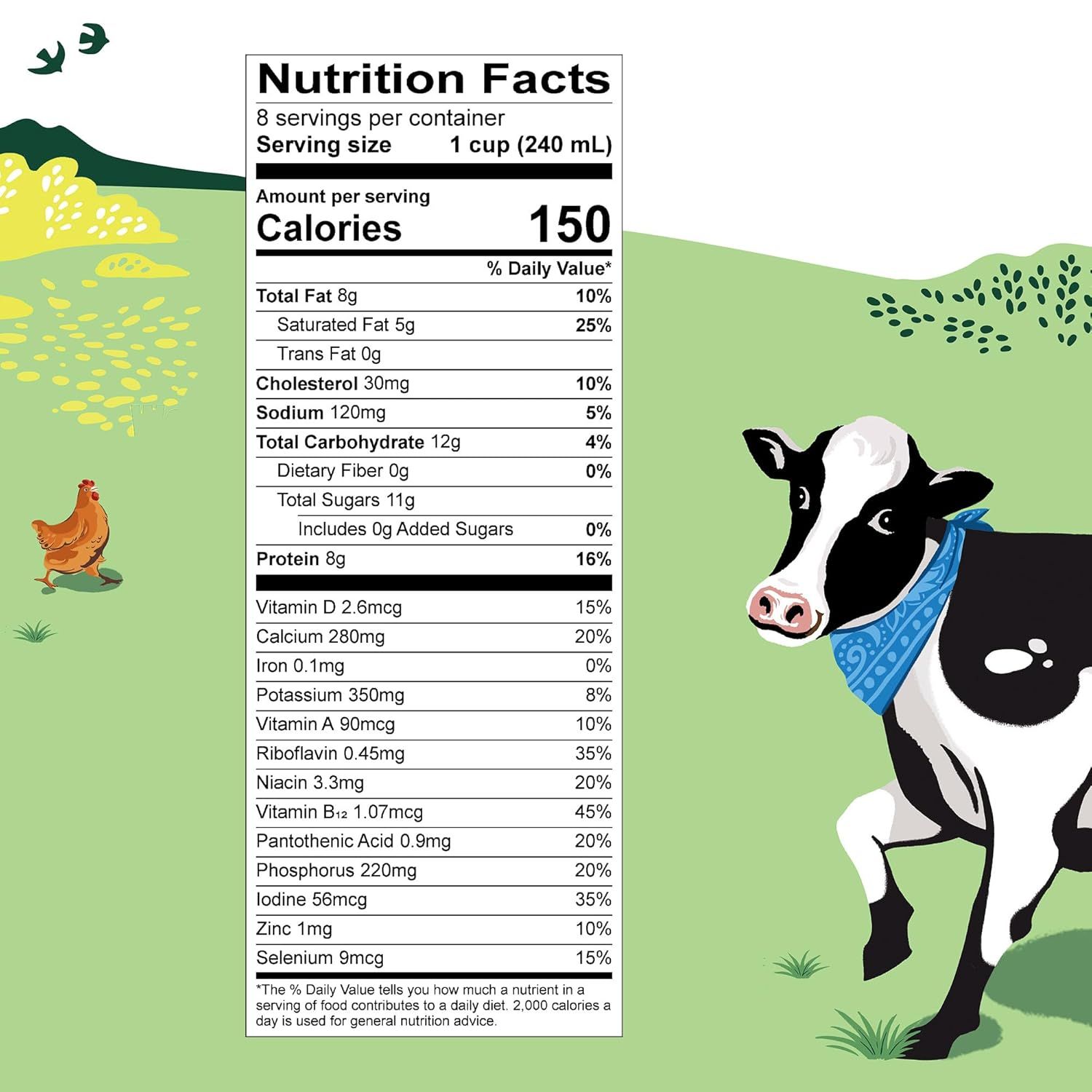 Provides comprehensive nutritional information to help shoppers understand the product's health benefits, including calorie count, macronutrients, vitamins, and minerals per serving.
