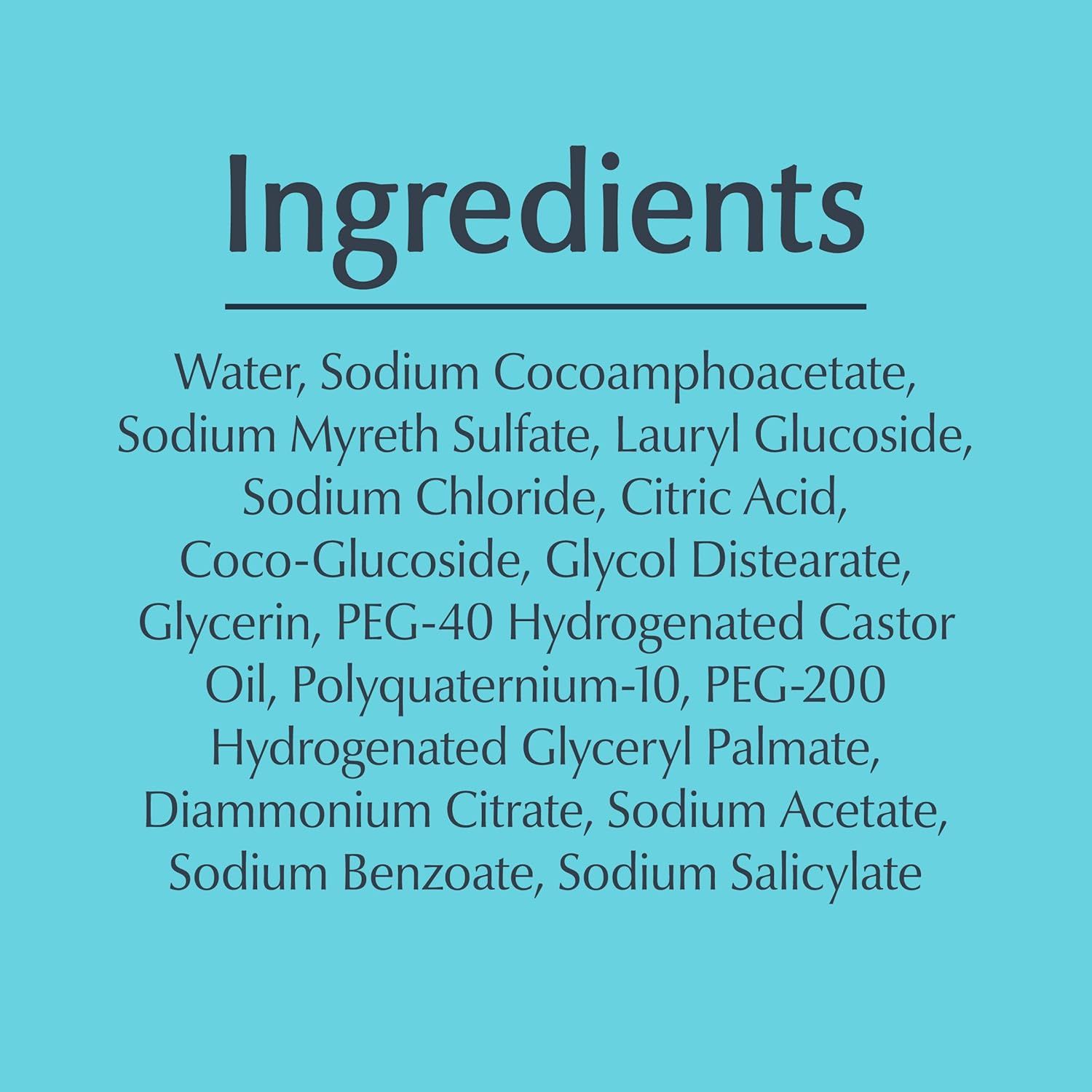 Provides full ingredient disclosure to reassure shoppers about product composition and build trust through transparency.
