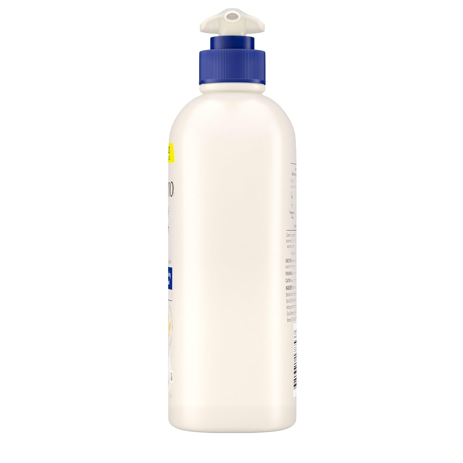 Provides a clean, catalog-style view of the product bottle with its blue cap on a white background, allowing shoppers to see the product clearly without distractions.