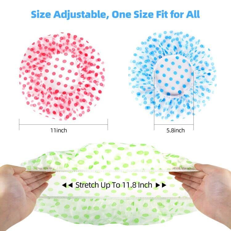 Demonstrates the product's adjustable and stretchable design with specific measurements to reassure shoppers that it will fit various sizes and users. Communicates the key benefit that the product…