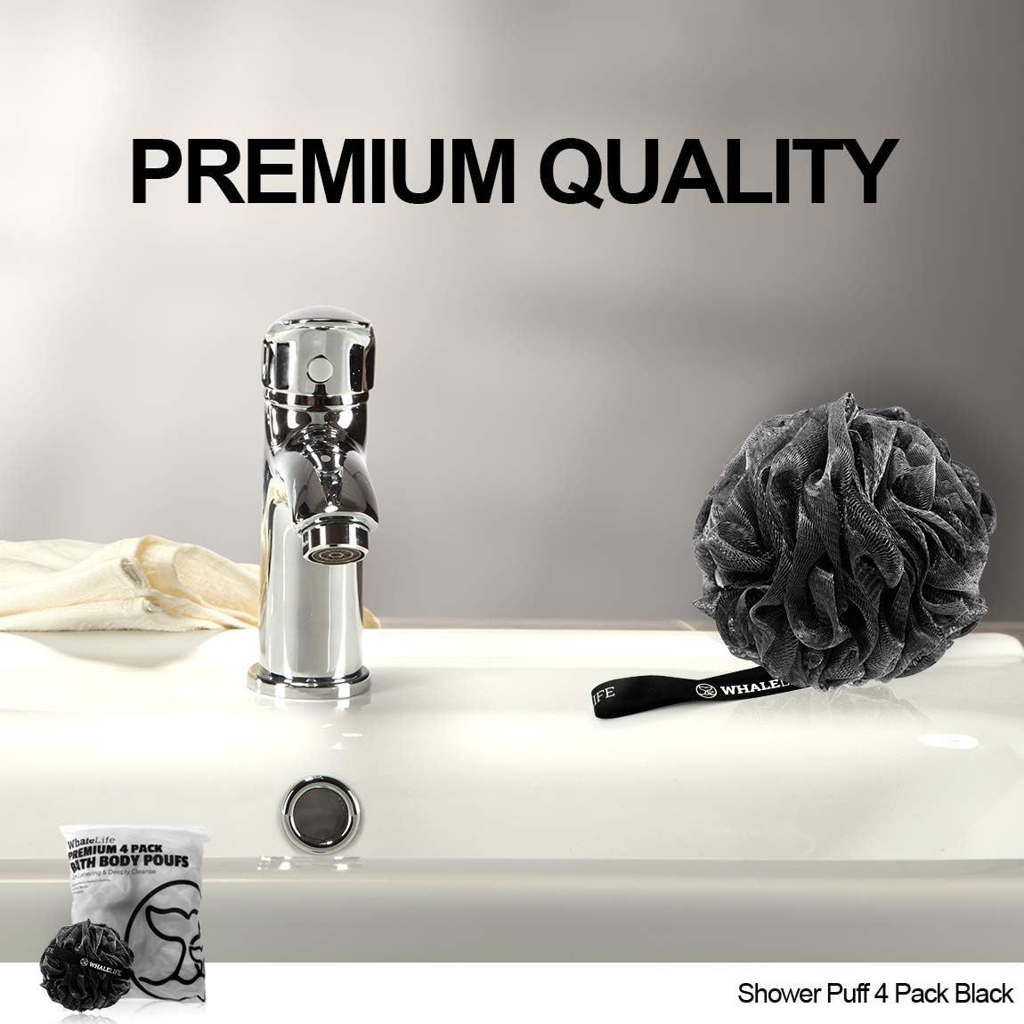 Showcases the product in a real-world bathroom environment to communicate premium quality and help shoppers visualize the product in their own home.