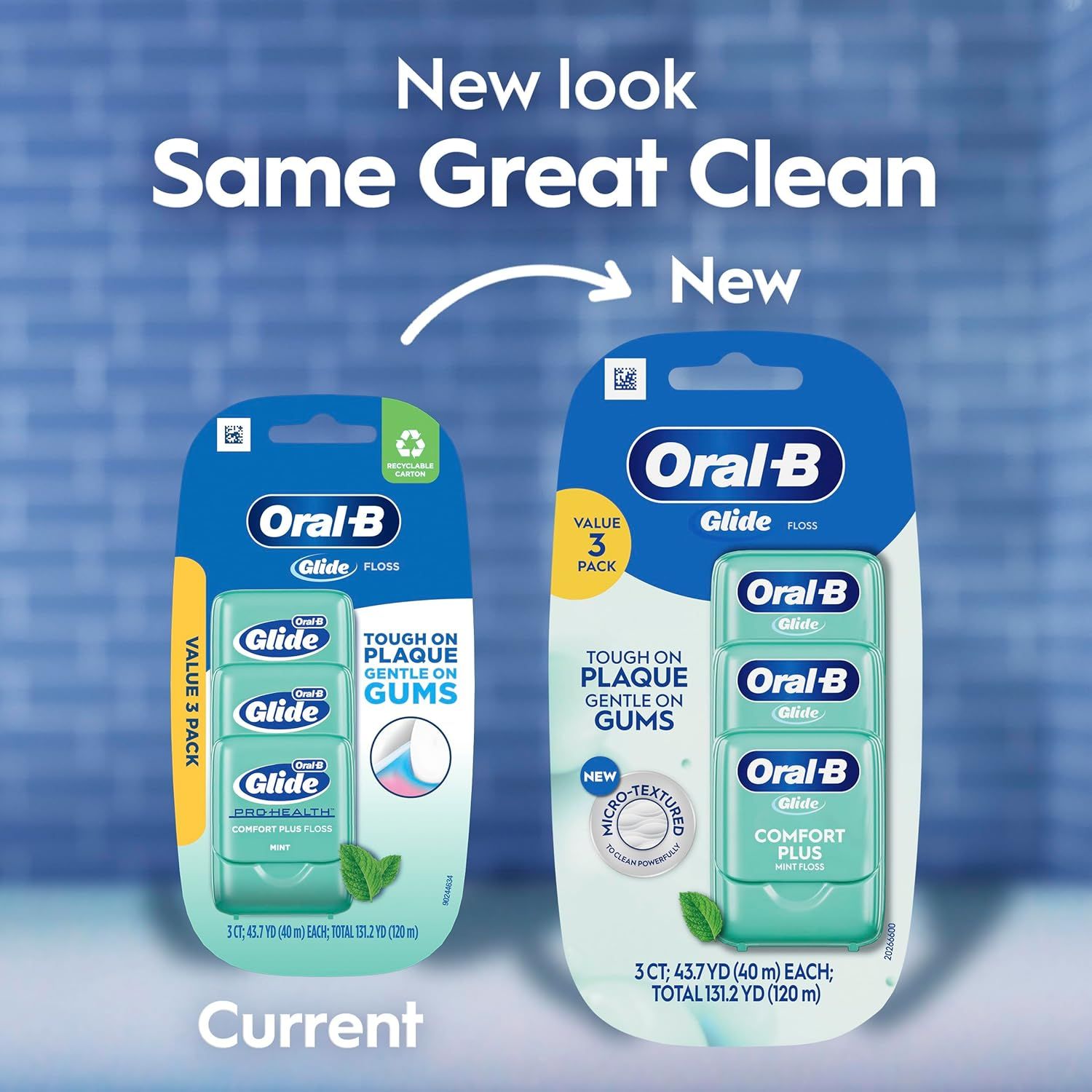 Reassures shoppers that the product has updated packaging but maintains the same trusted formula and effectiveness, reducing confusion during the transition.