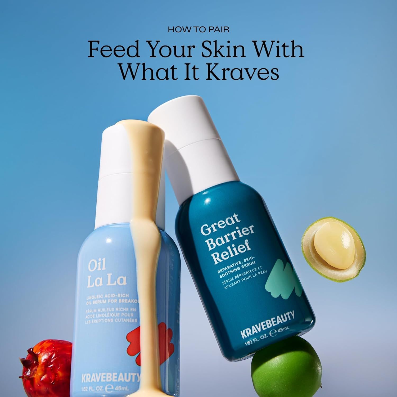 Educates shoppers on how to pair and use multiple skincare products together to achieve optimal results, positioning the products as complementary solutions for skin nourishment. Showcases the…