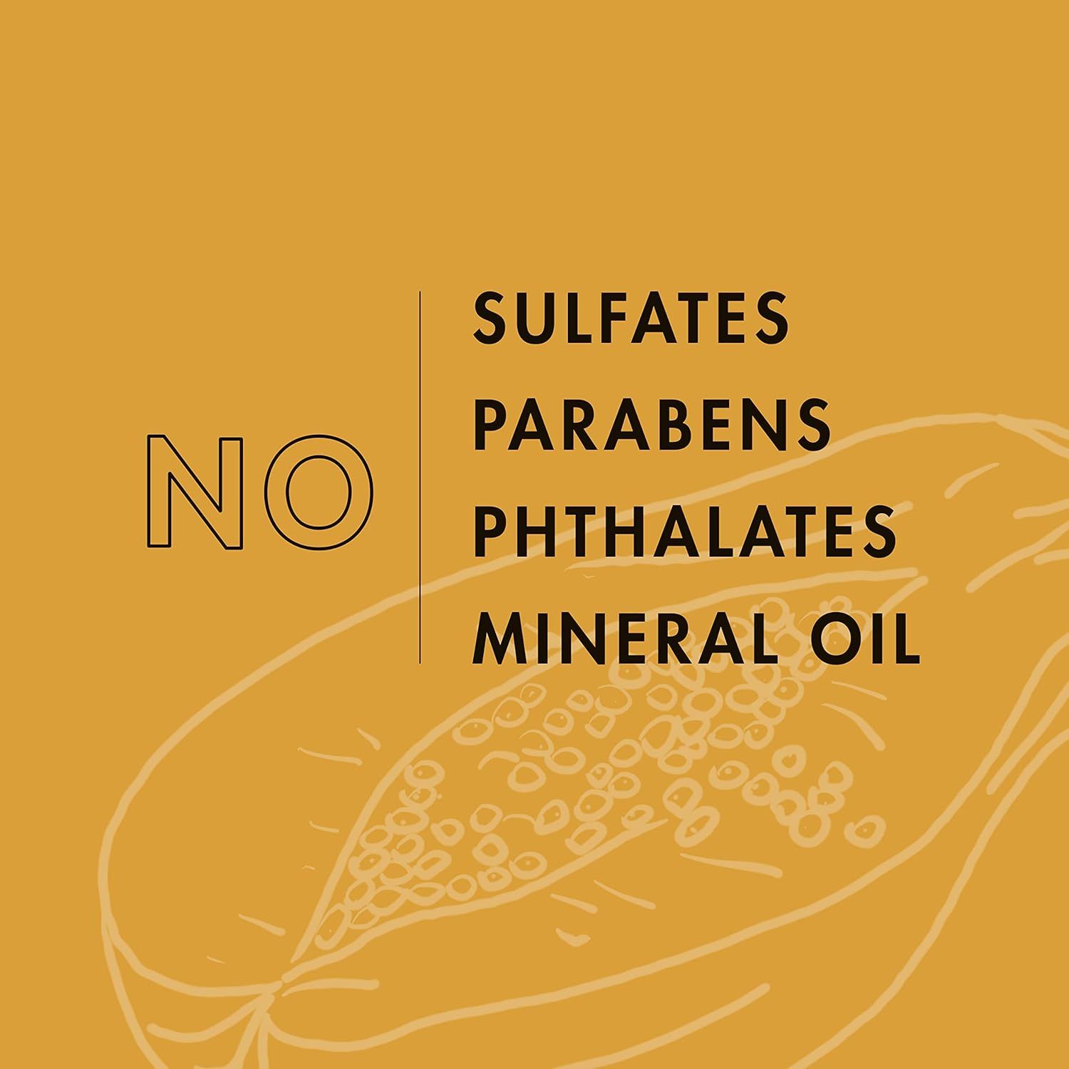 Reassures shoppers that the product is formulated without harmful or controversial chemicals, appealing to health-conscious and clean beauty consumers.