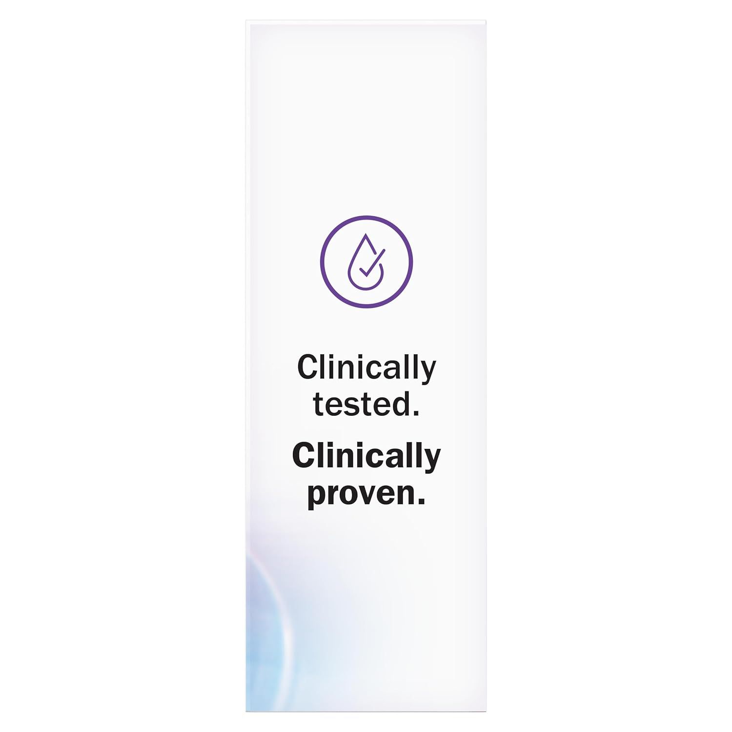 Reassures shoppers that the product has undergone clinical testing and validation, building trust and credibility through scientific backing.