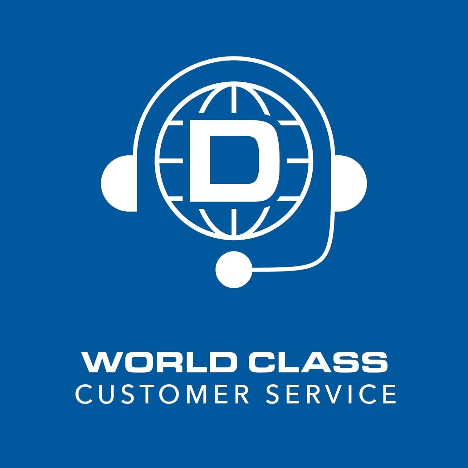 Communicates the brand's commitment to providing exceptional global customer support, building trust and reassurance with shoppers.