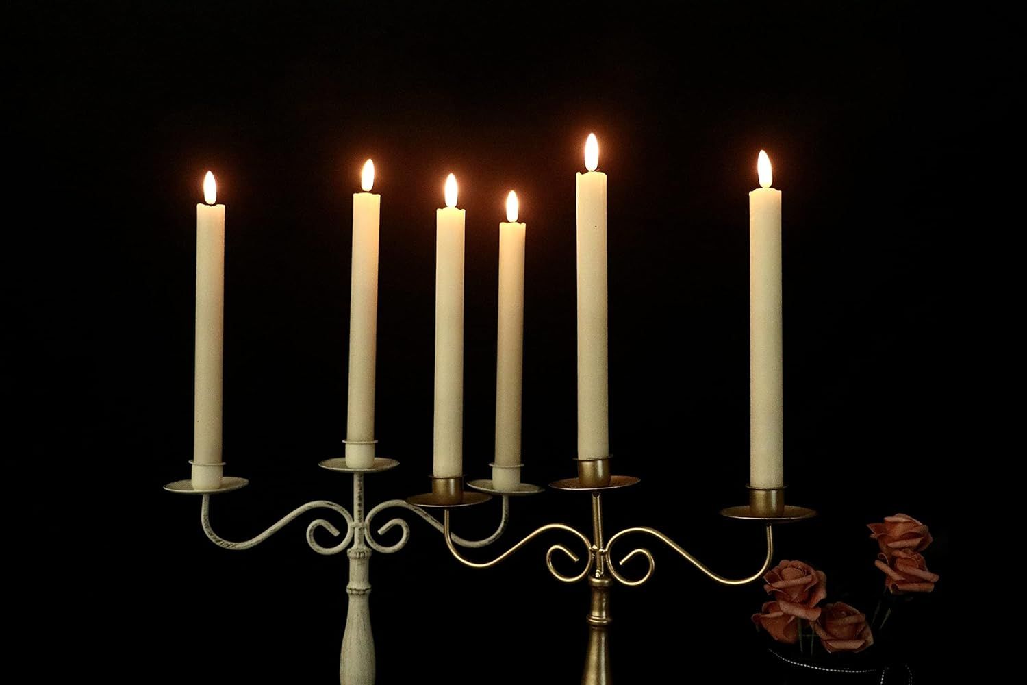 Showcases the product in an elegant, atmospheric setting to communicate its aesthetic appeal and ability to create a warm, sophisticated ambiance in real-world use.